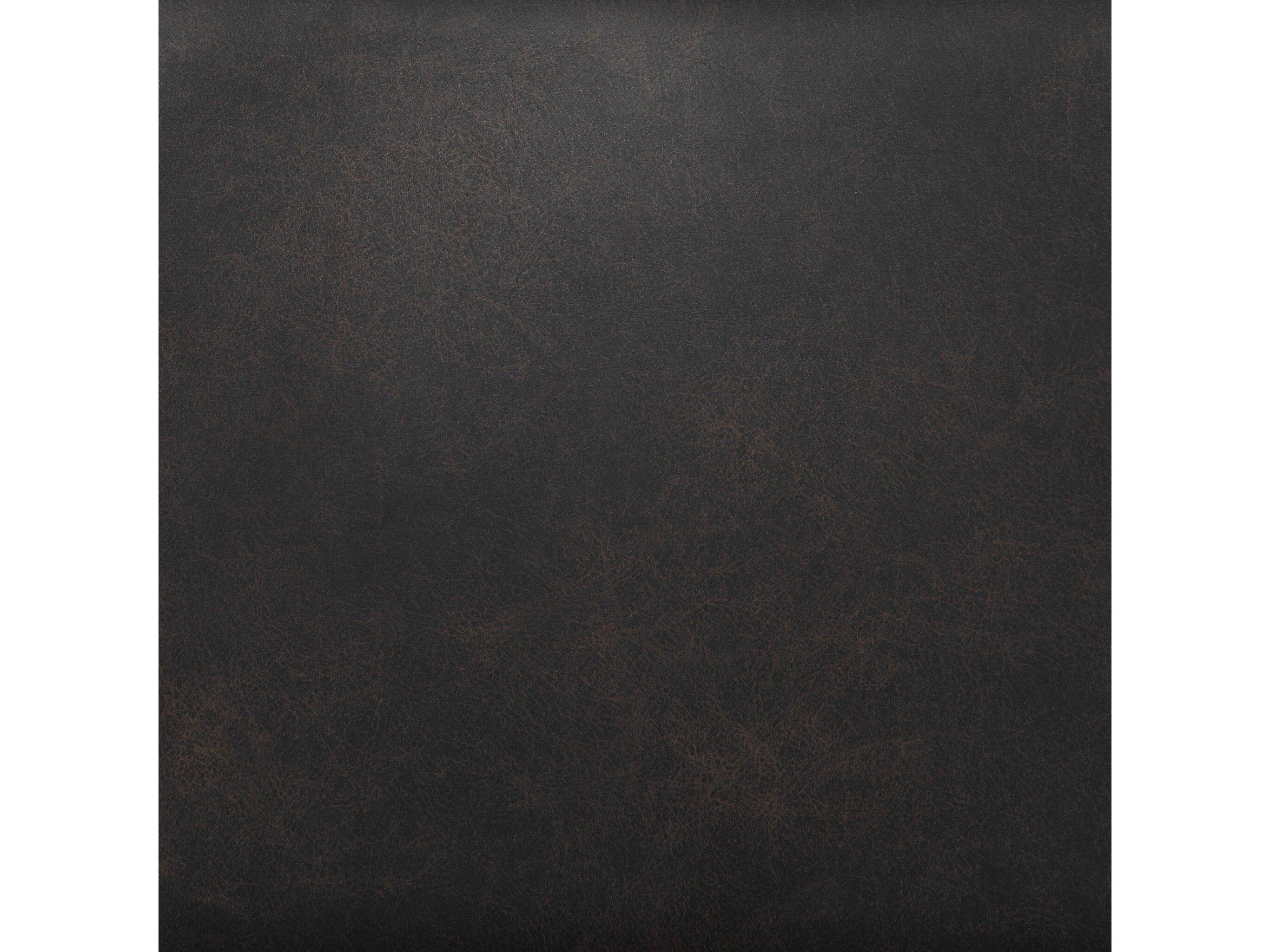 Four Hands Wallis Union Distressed Black Upholstered Bar Stool