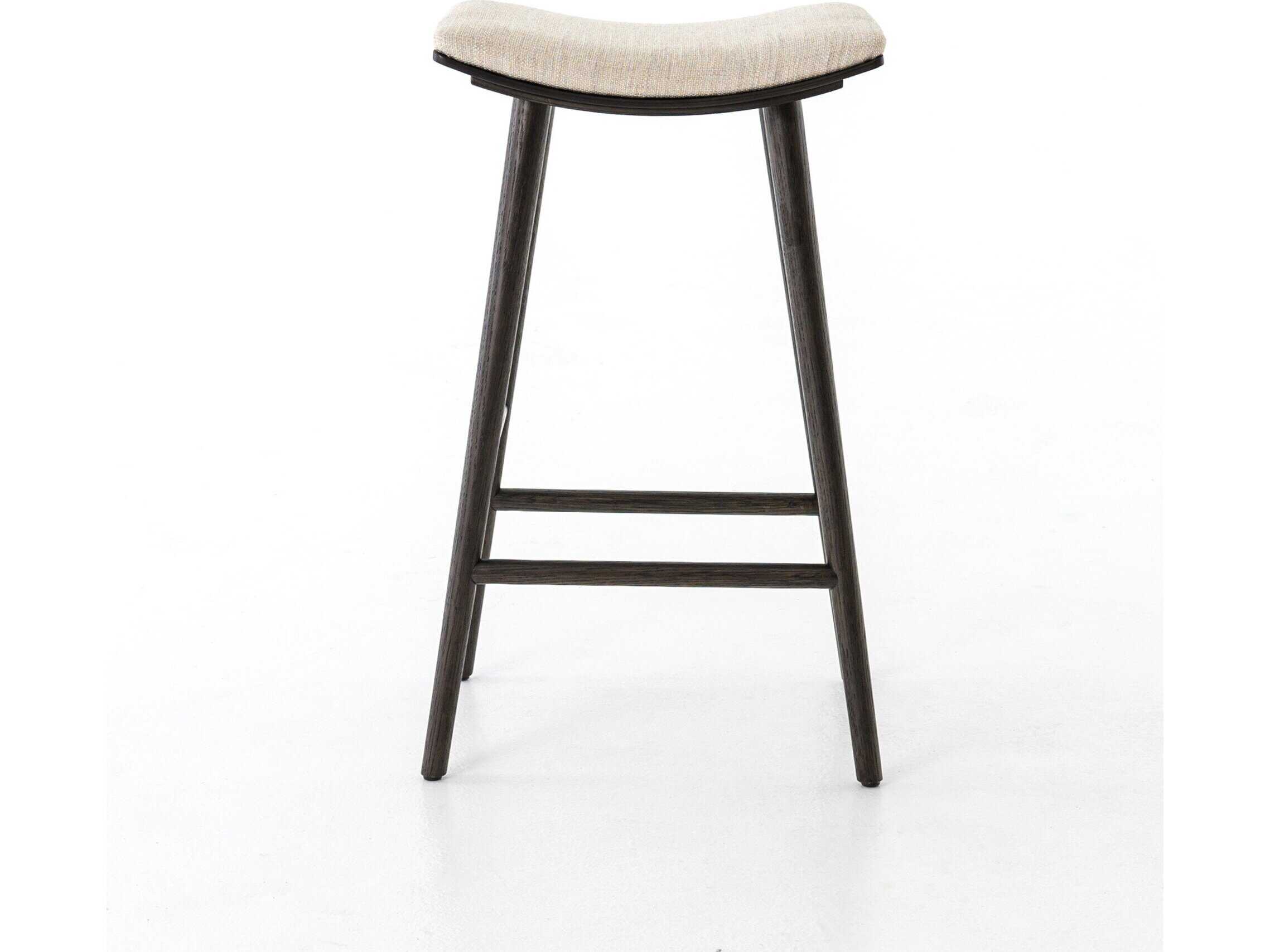 Four Hands Wallis Union Essence Natural Upholstered Bar Stool
