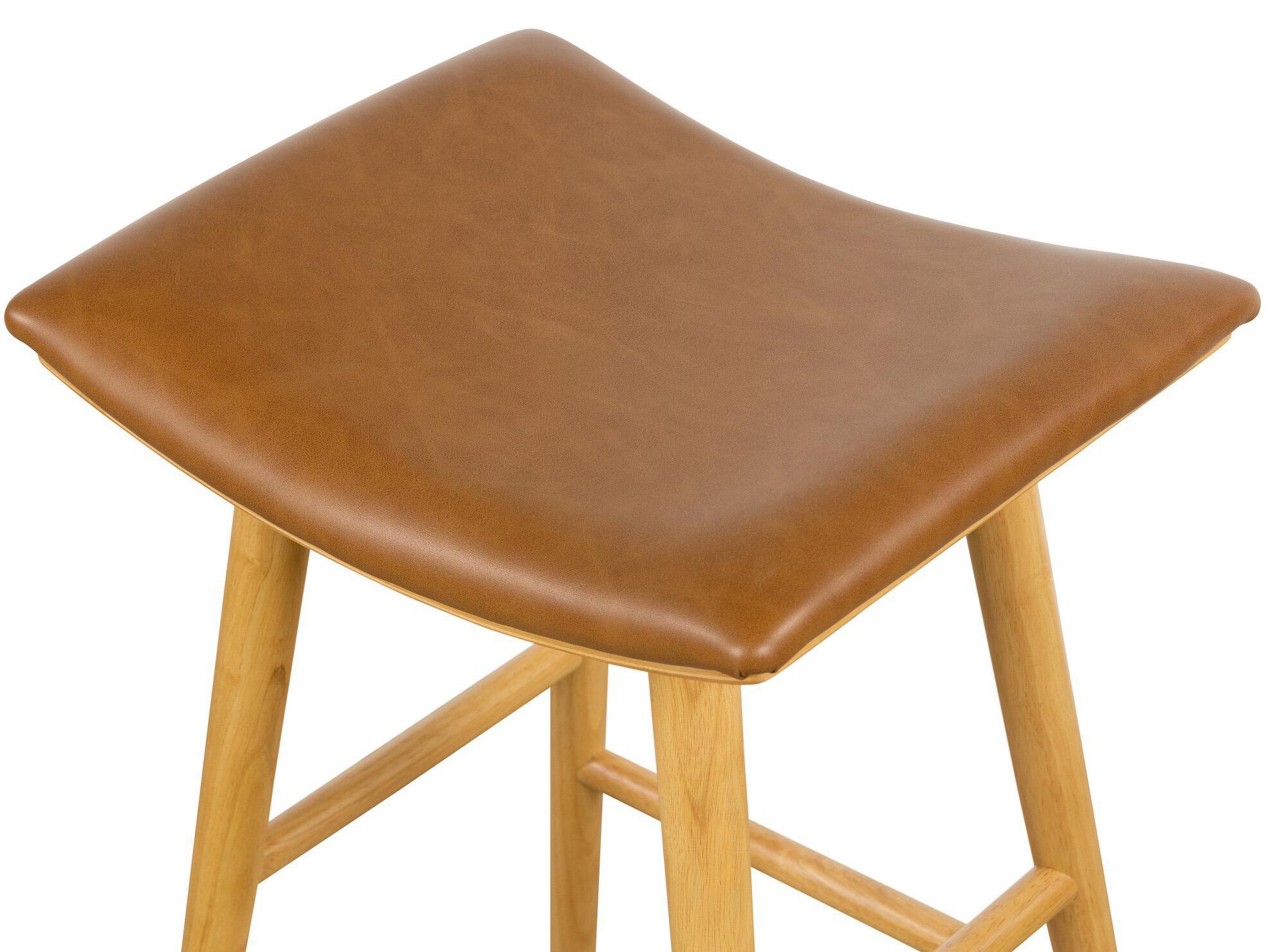 Four Hands Wallis Union Sierra Butterscotch Upholstered Counter Stool