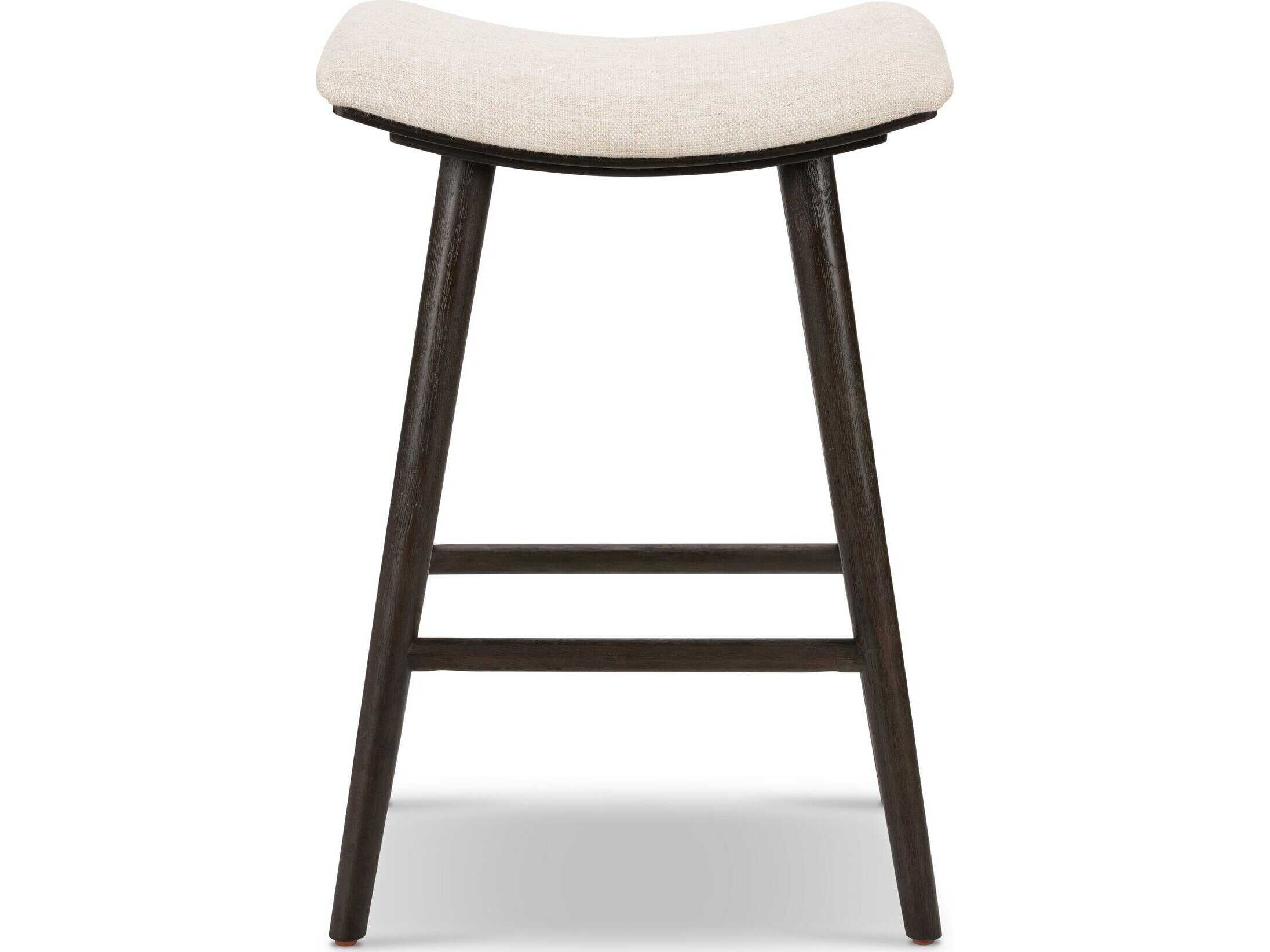 Four Hands Belfast Union Essence Natural Saddle Counter Stool