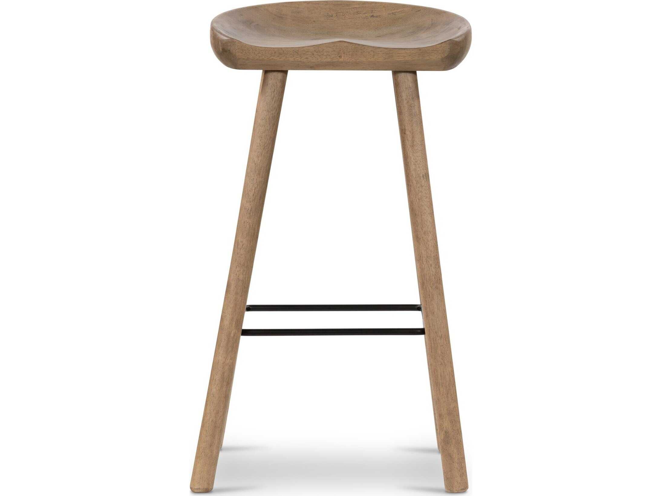 Four Hands Belfast Barrett Natural Matte  Bar Stool