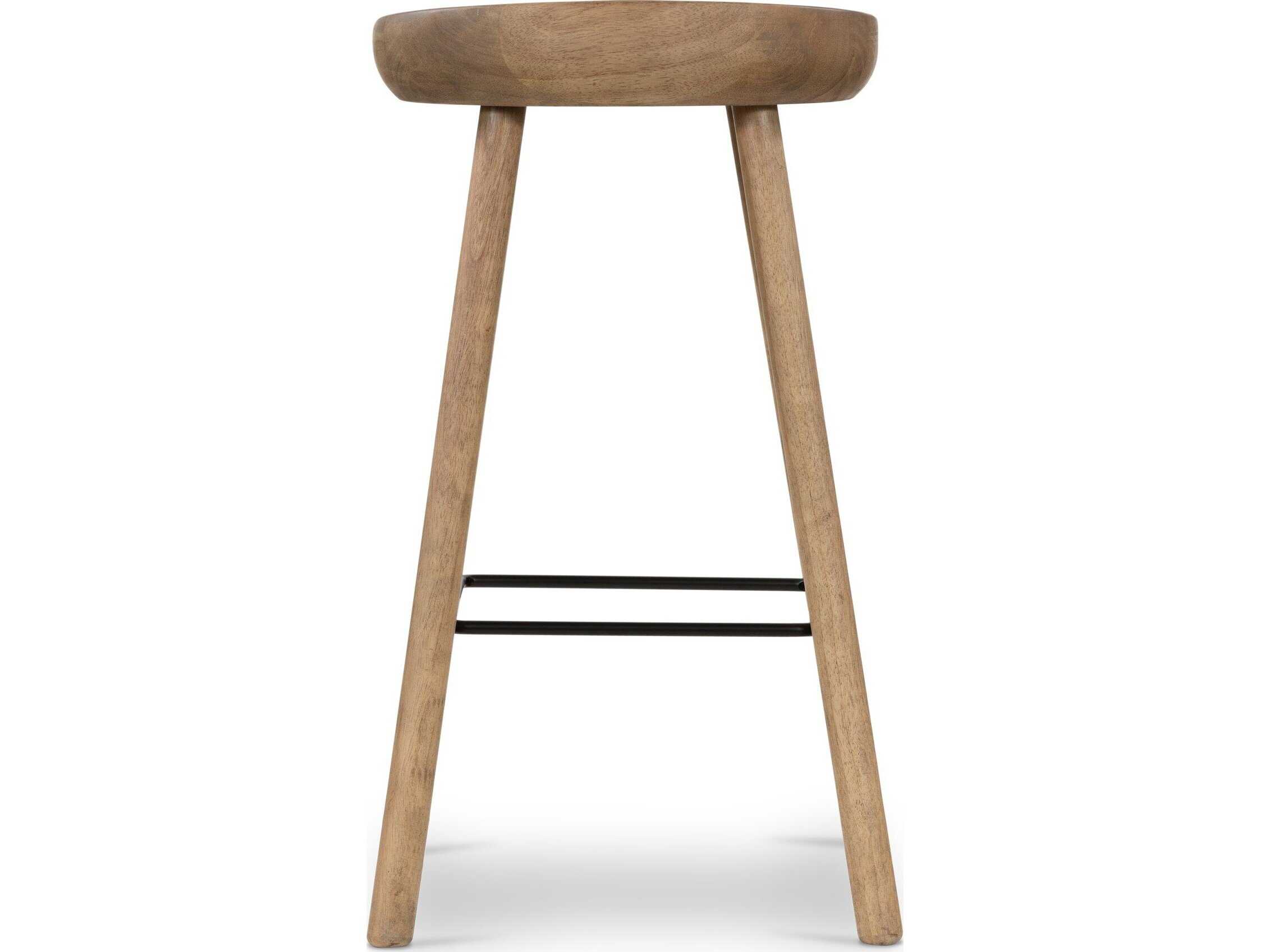 Four Hands Belfast Barrett Natural Matte  Bar Stool