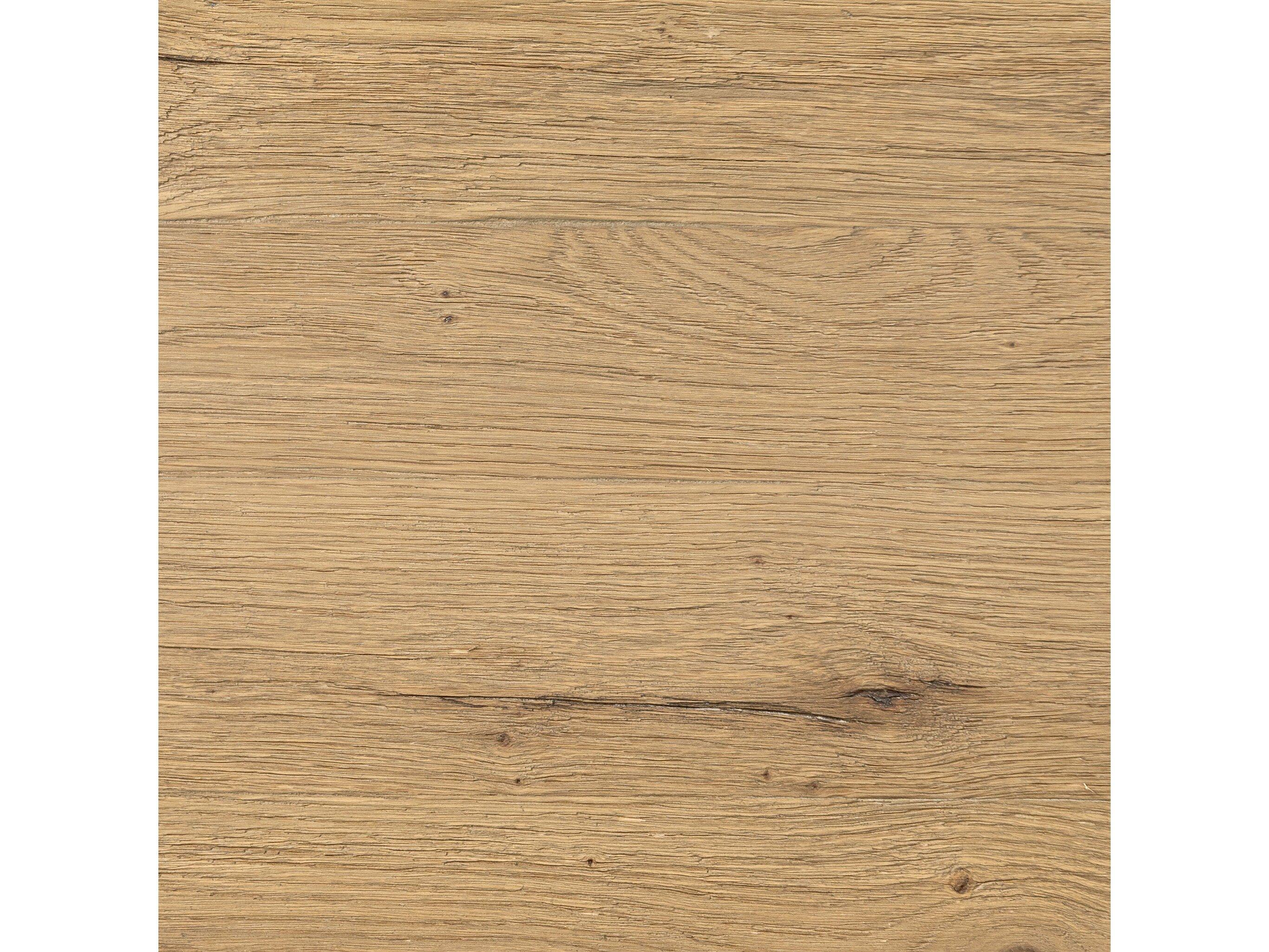 Four Hands Haiden Matthes Worn Oak Veneer Rectangular Oak Wood Console Table