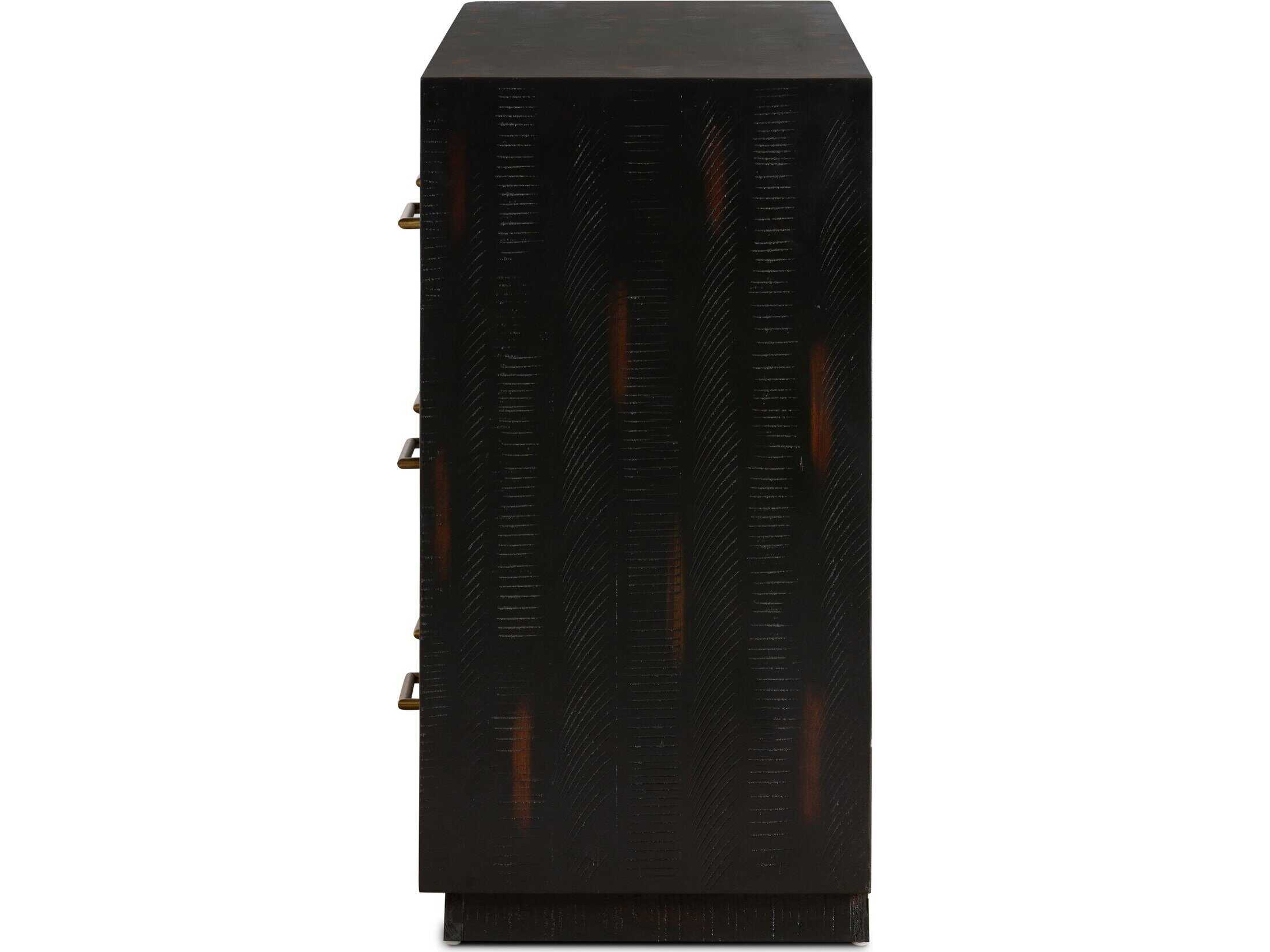 Four Hands Hadley Suki Burnished Black 9 Drawer Dresser