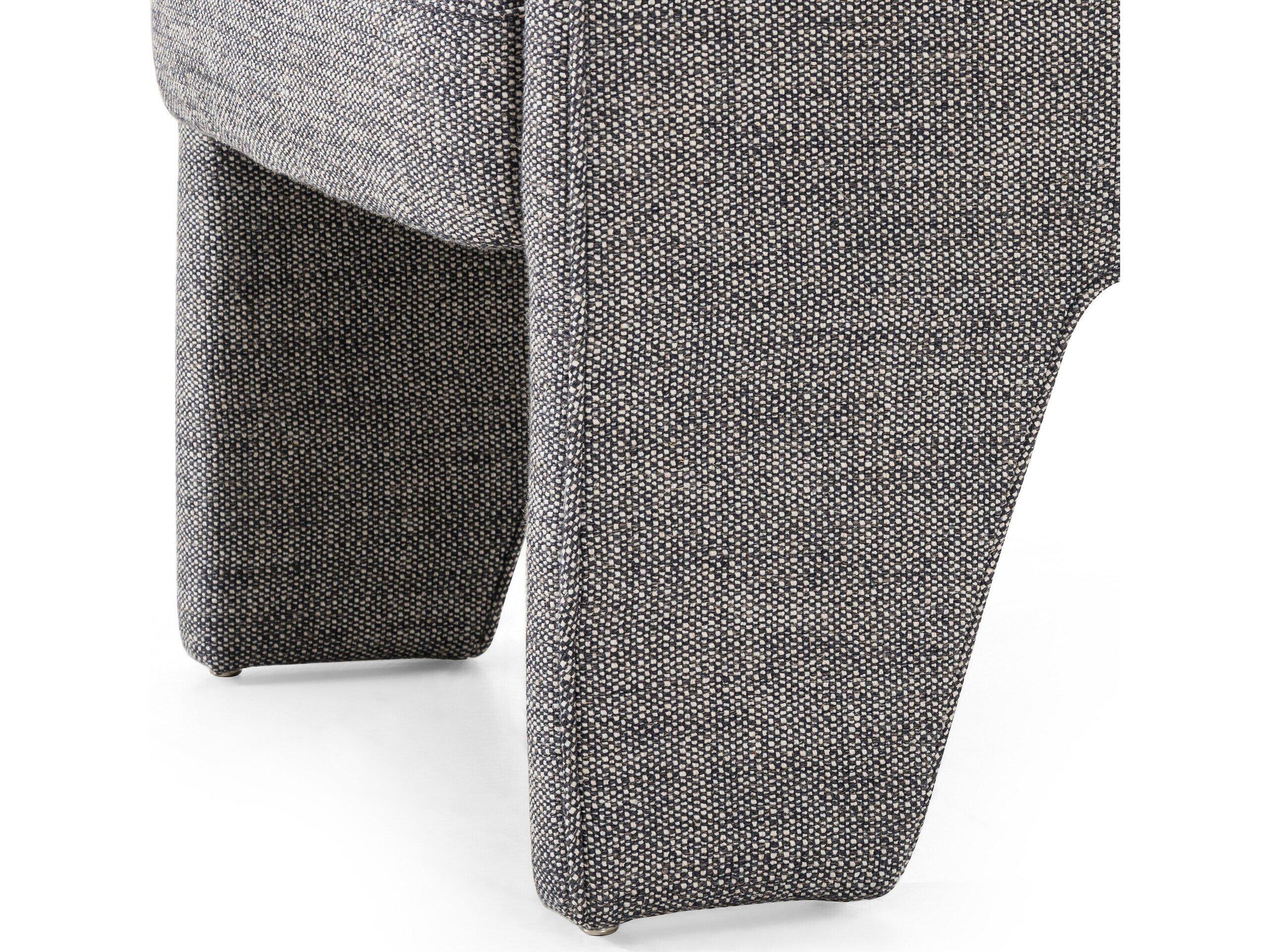 Four Hands Grayson Gray Upholstered Arm Dining Chair