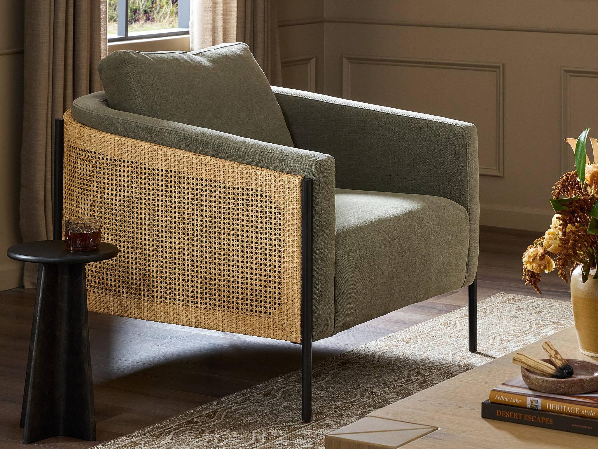 Four Hands Kensington Jayda Gray Accent Chair