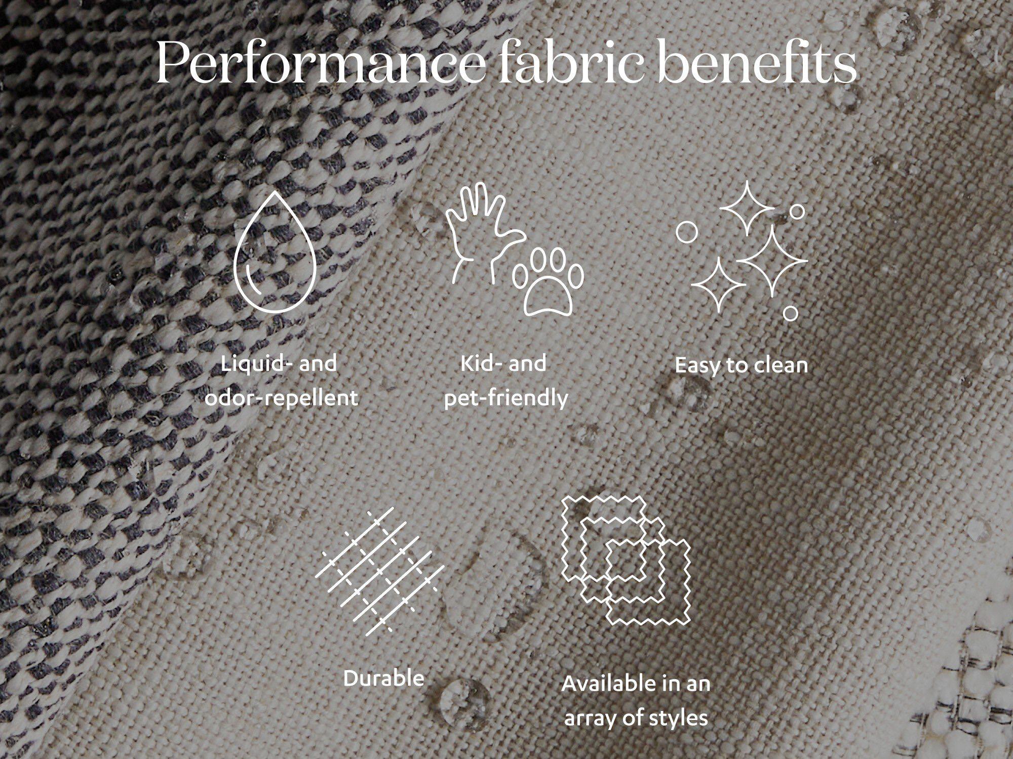 Four Hands Grayson Gray Upholstered Accent Bench