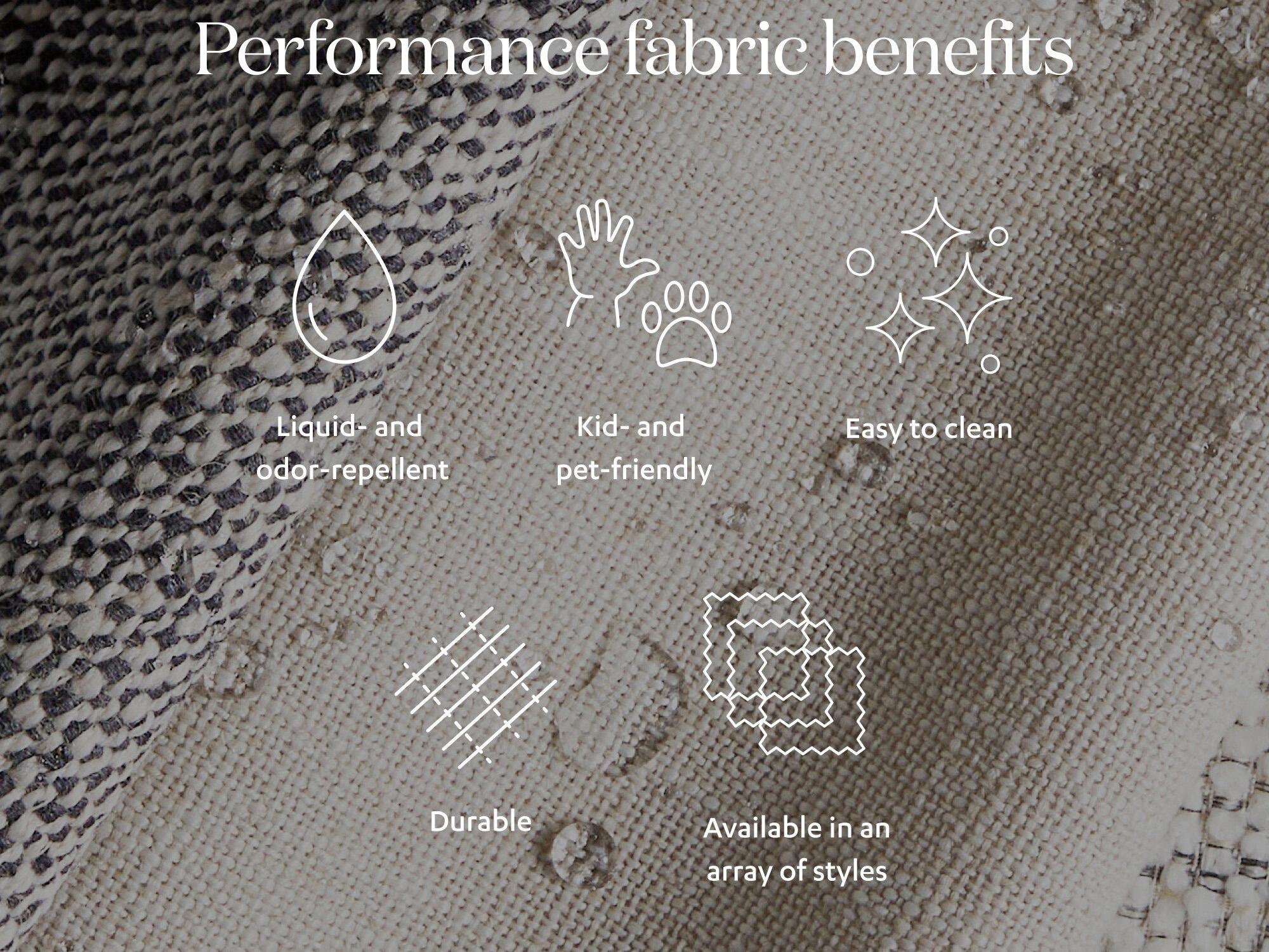 Luxecor Globetrotter Augustine Dover Crescent Cream Upholstered Ottoman