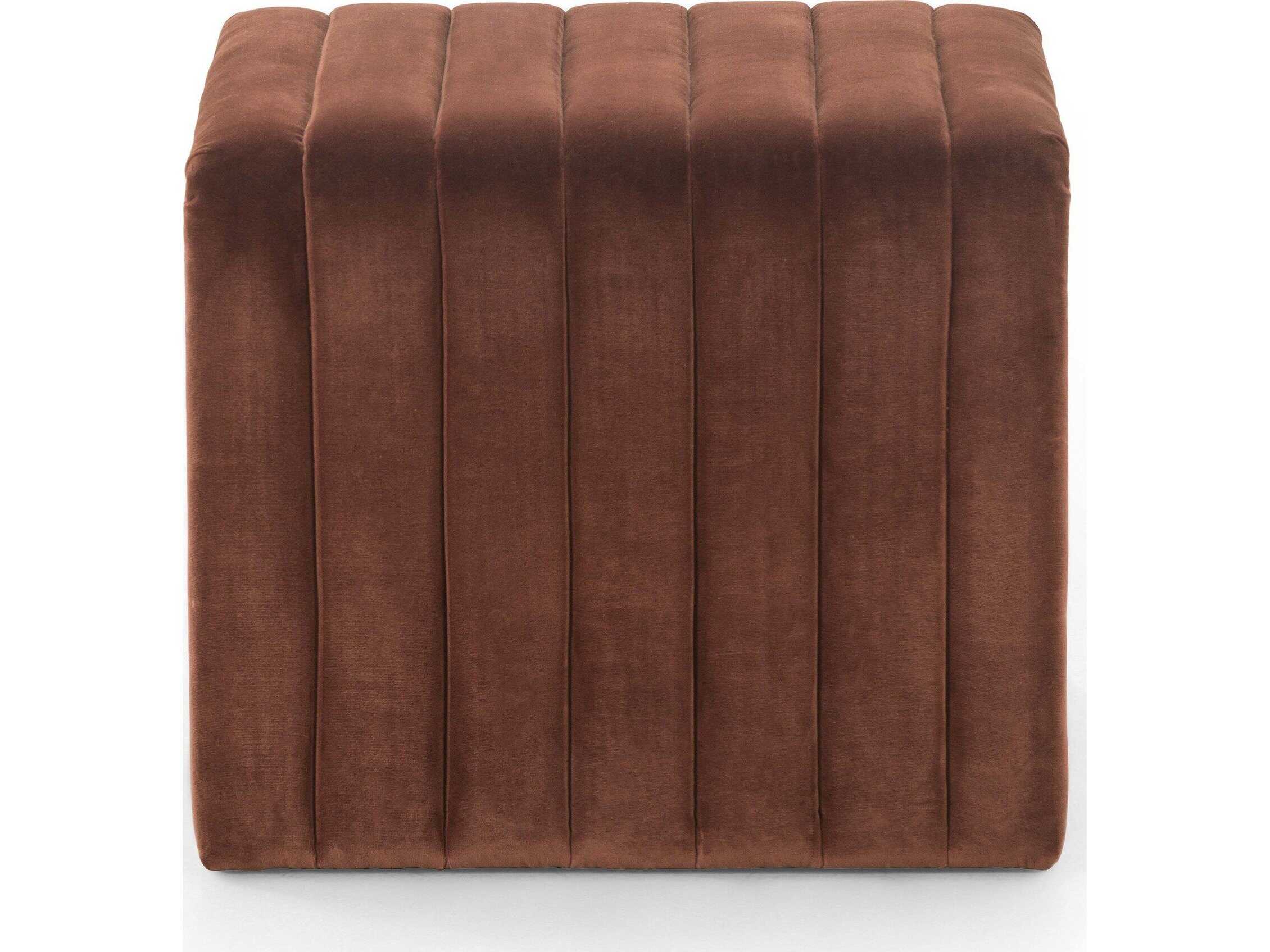 Four Hands Grayson Augustine 21" Upholstered Ottoman