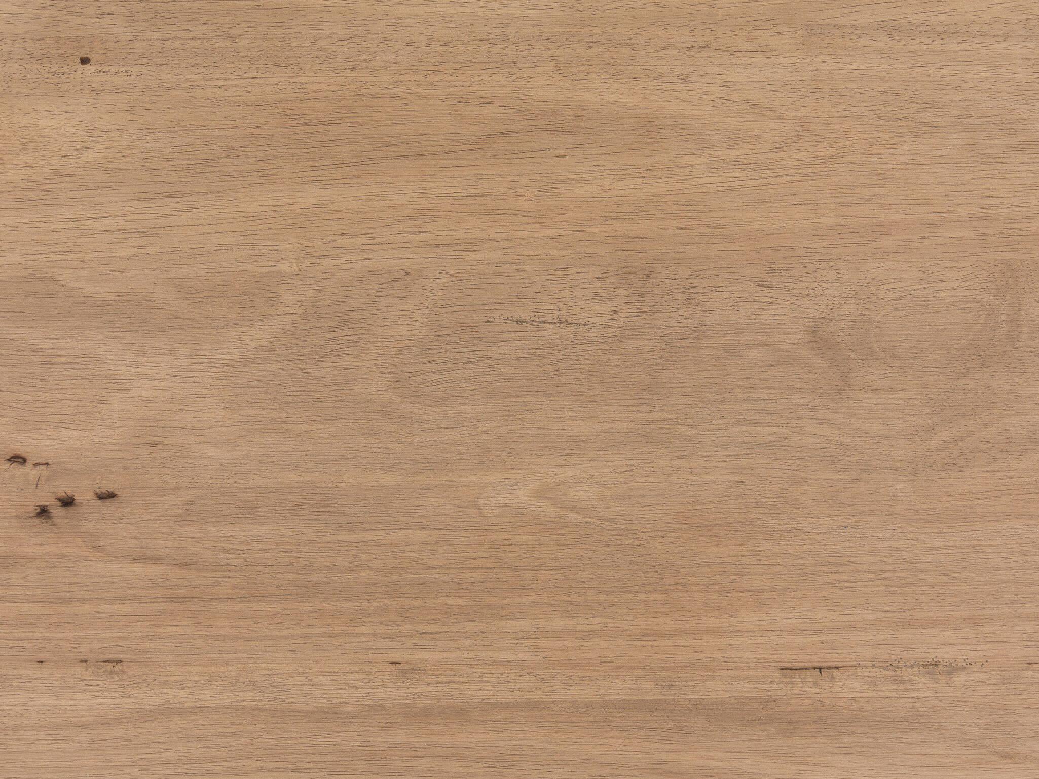 Four Hands Harmon Mesa Round Light Brushed Parawood Coffee Table