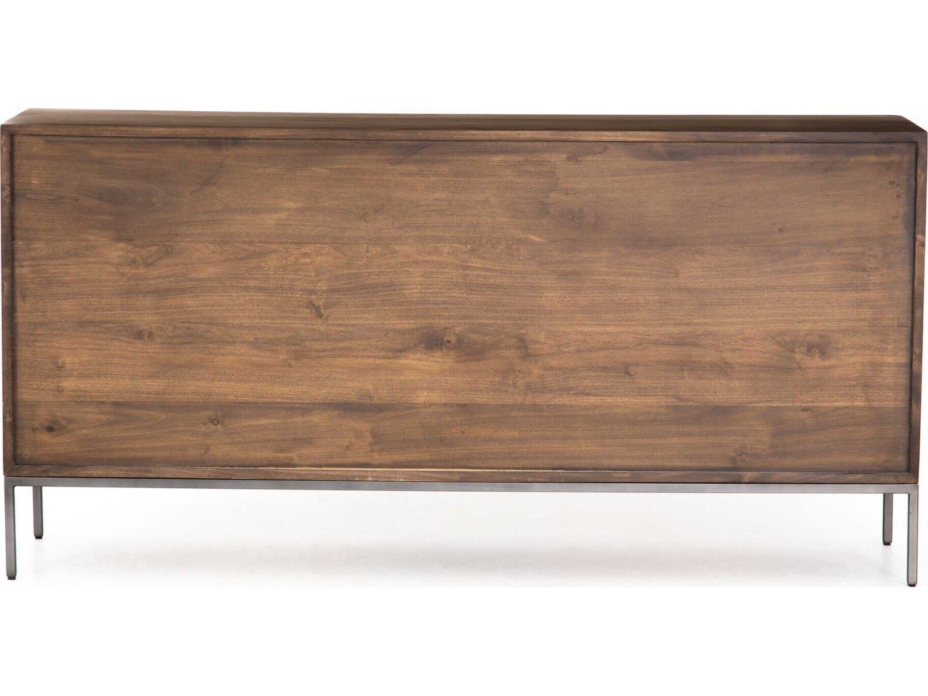 Four Hands Fulton Trey Auburn Poplar Pine Wood 7 Drawer Dresser