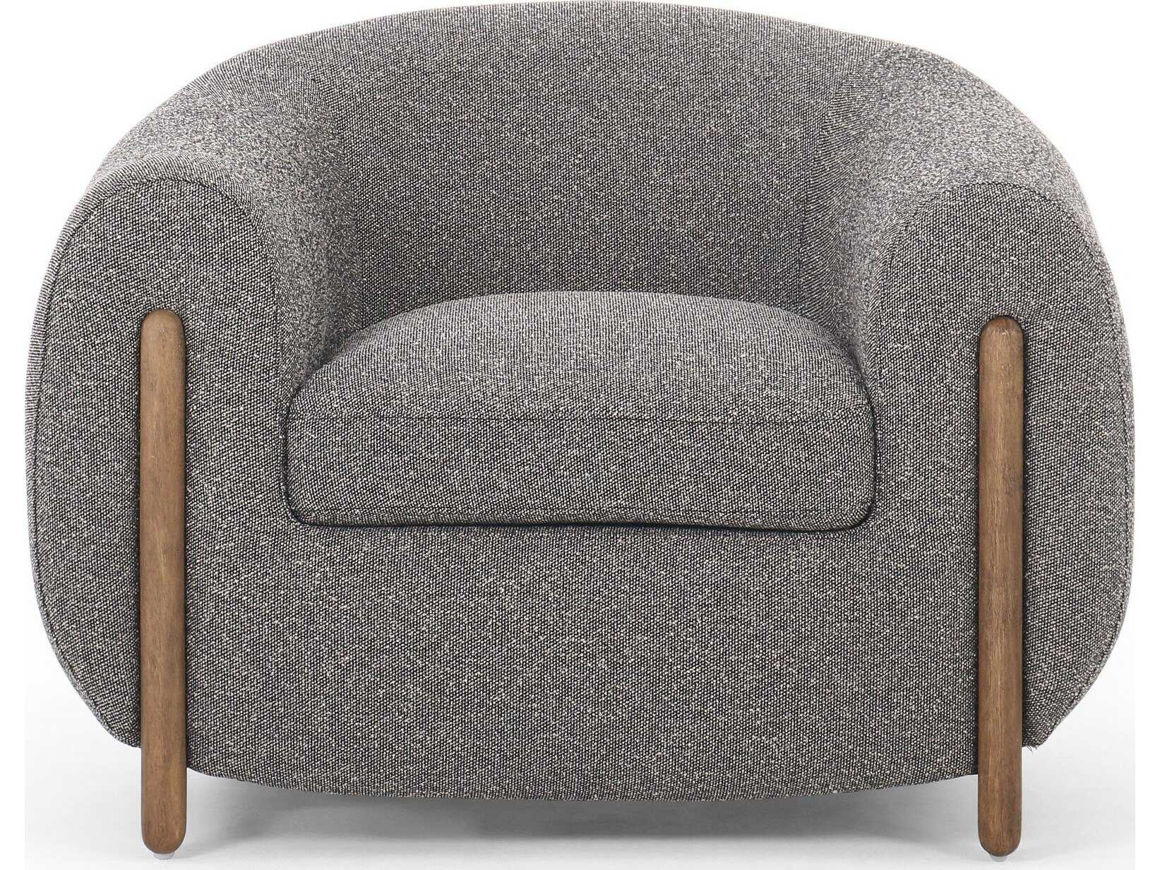 Four Hands Caswell Lyla Gray Fabric Accent Chair