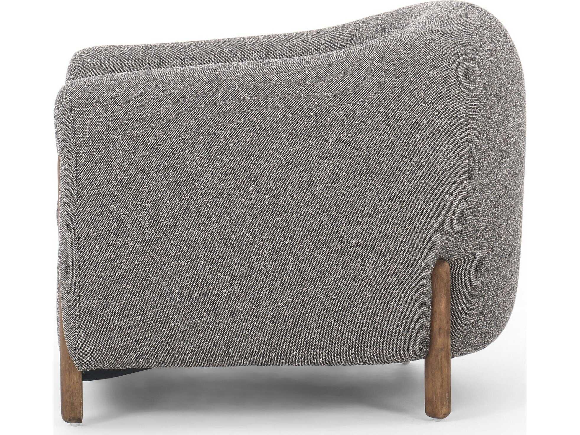 Four Hands Caswell Lyla Gray Fabric Accent Chair