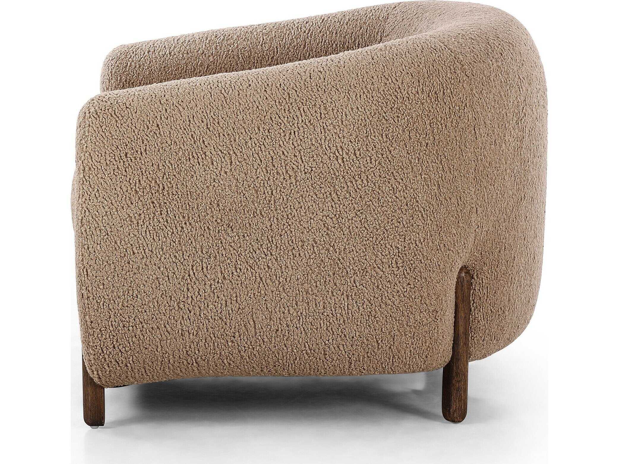 Four Hands Caswell Lyla Sheepskin Camel  Accent Chair