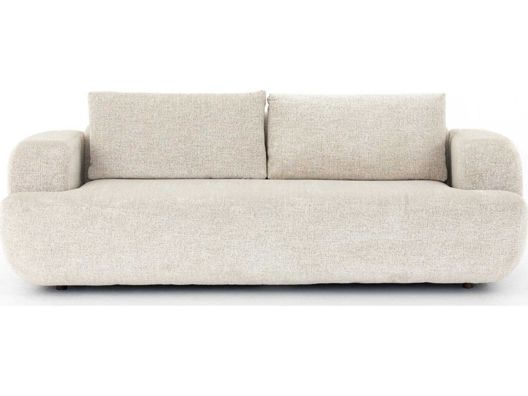 Four Hands Centrale Benito Plushtone Linen Sofa