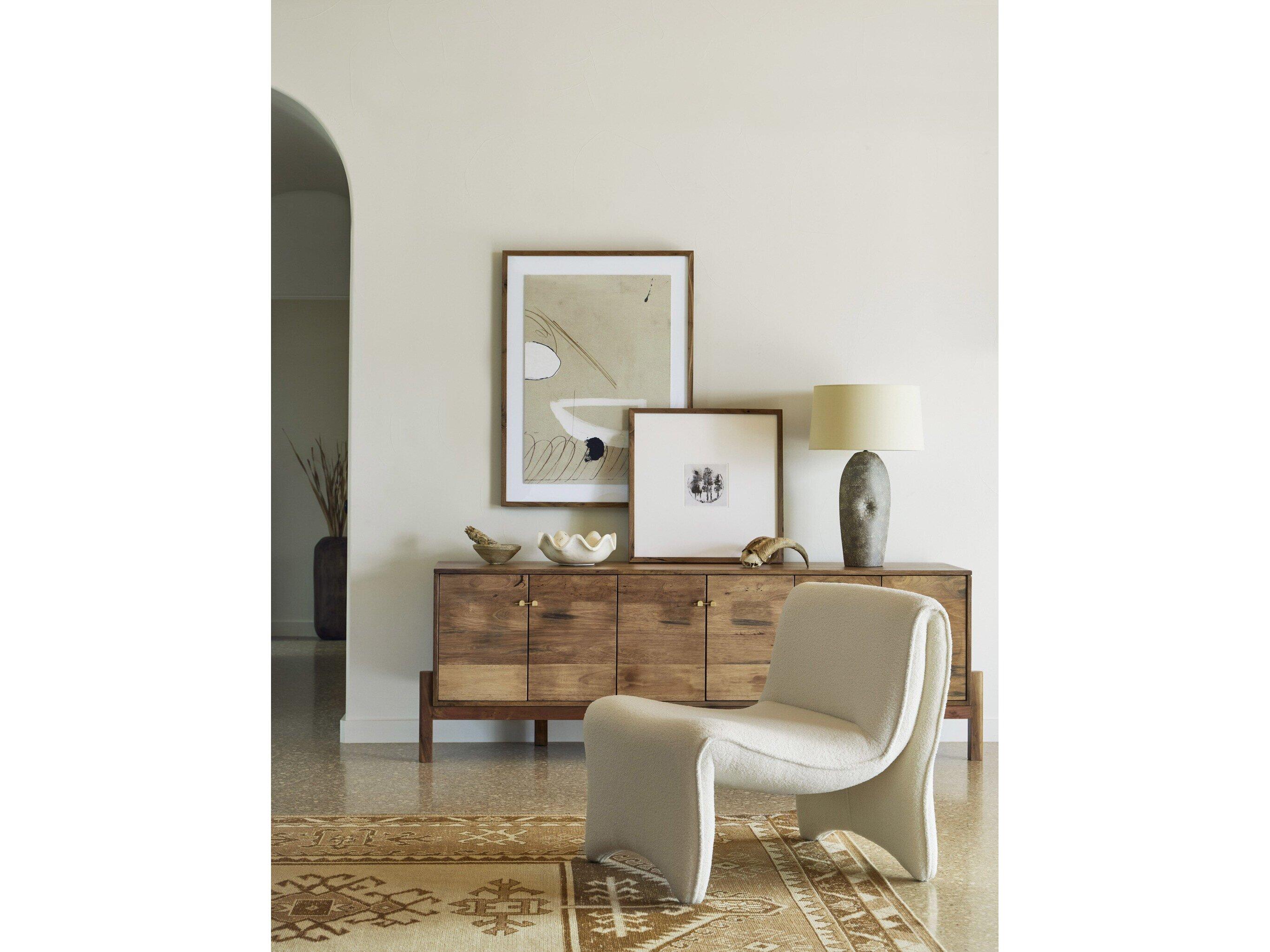 Four Hands Merritt Reza Smoked Honey Media Console