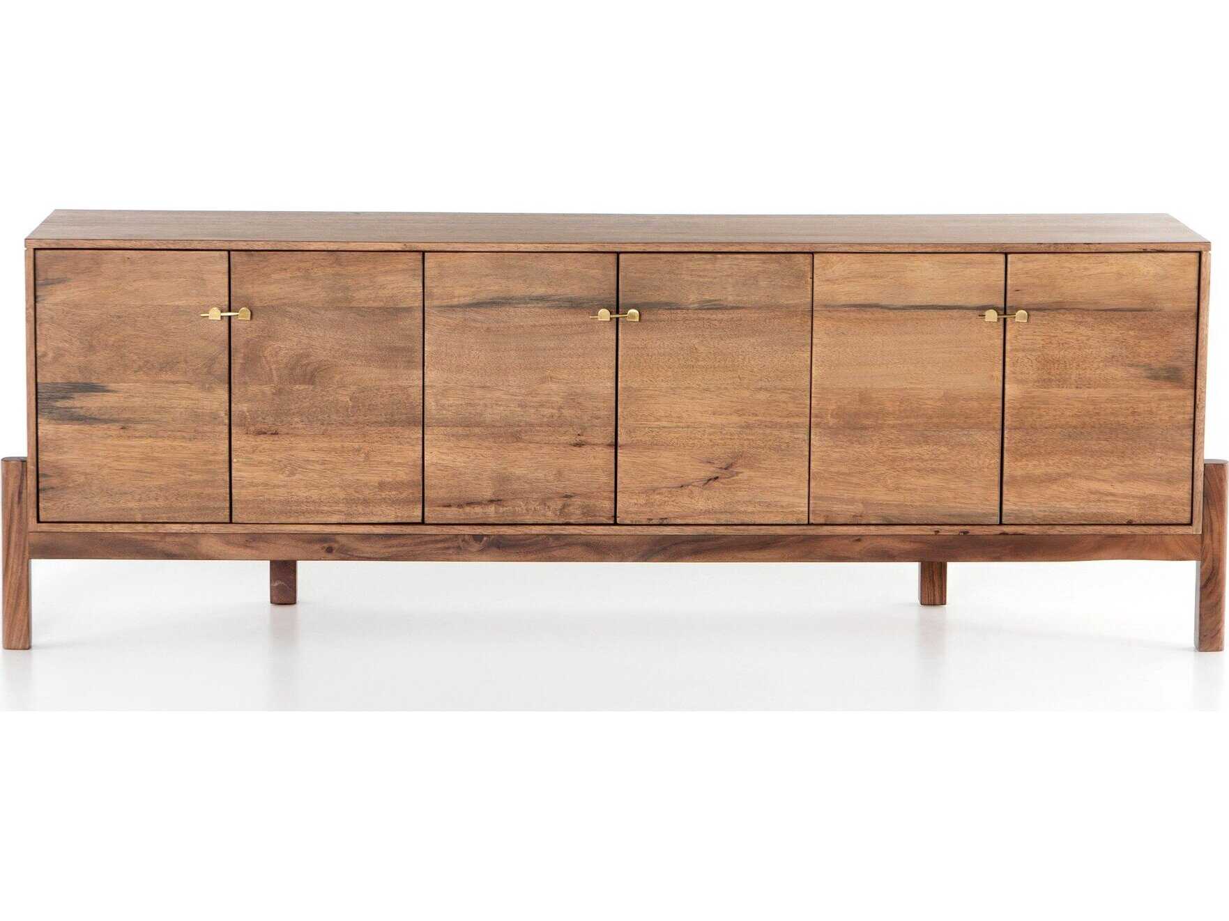 Four Hands Merritt Reza Smoked Honey Media Console