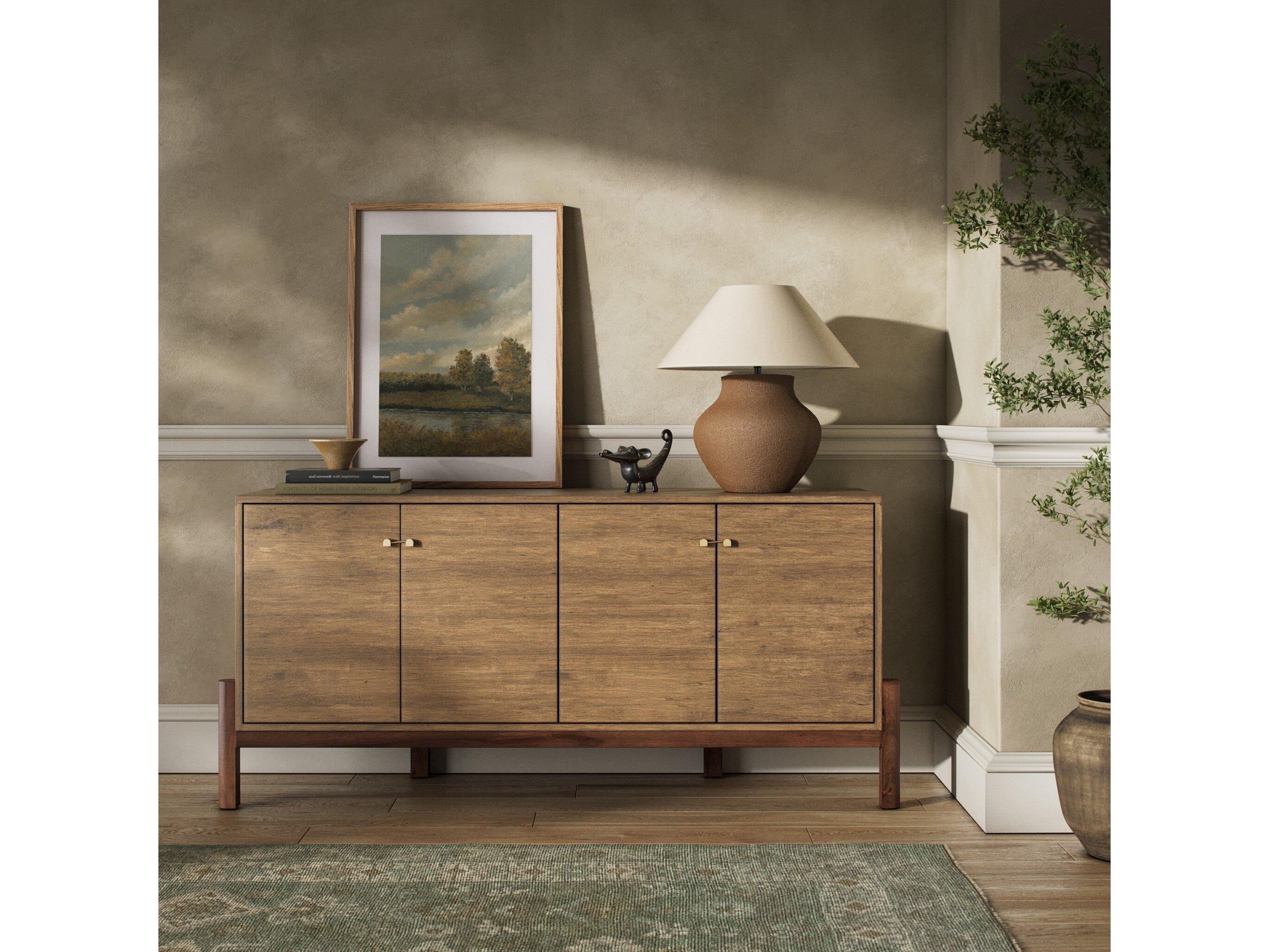 Four Hands Merritt Reza Smoked Honey Sideboard