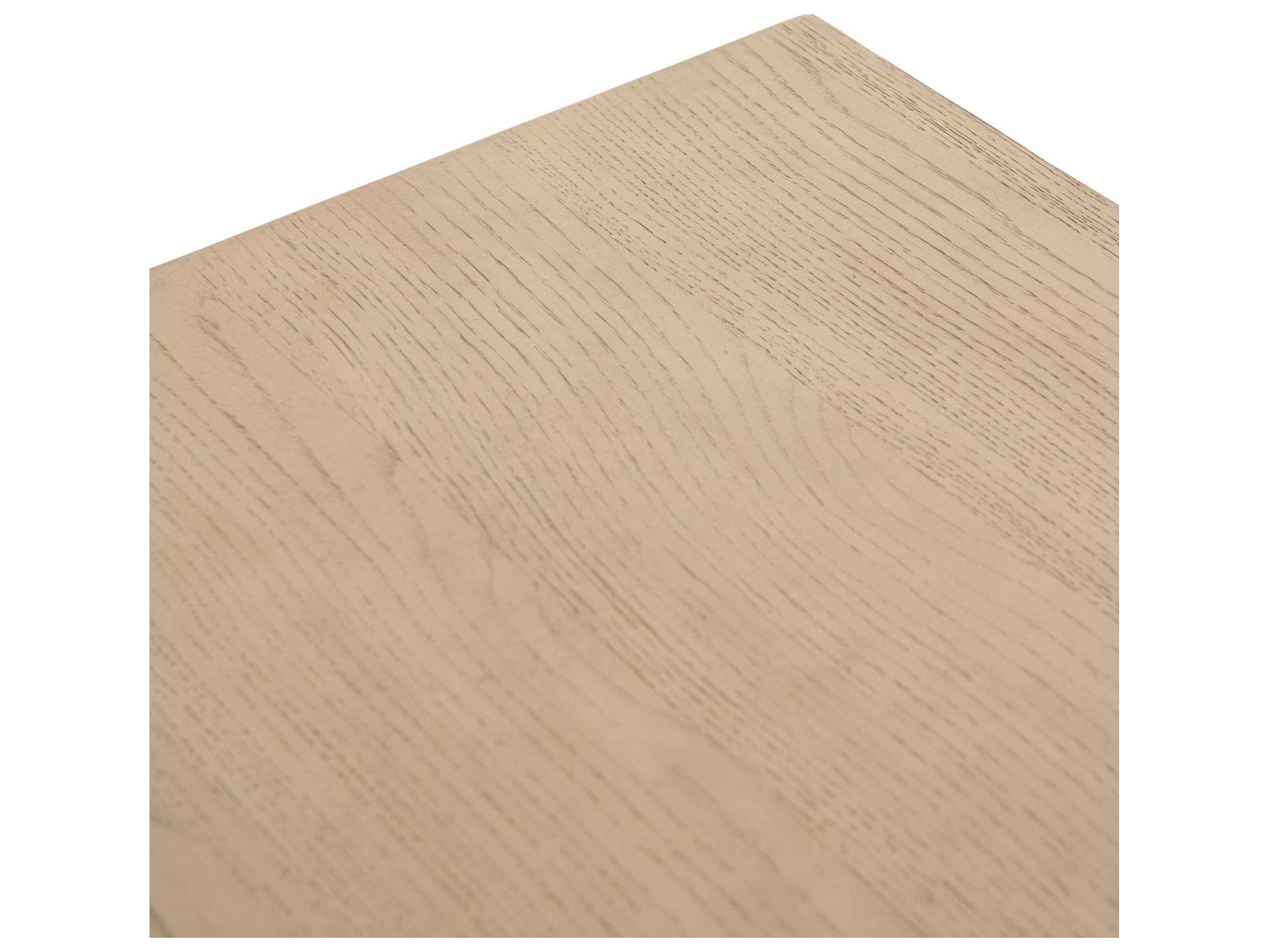 Four Hands Filmore Rosedale 2-Drawers Brown Oak Wood Nightstand