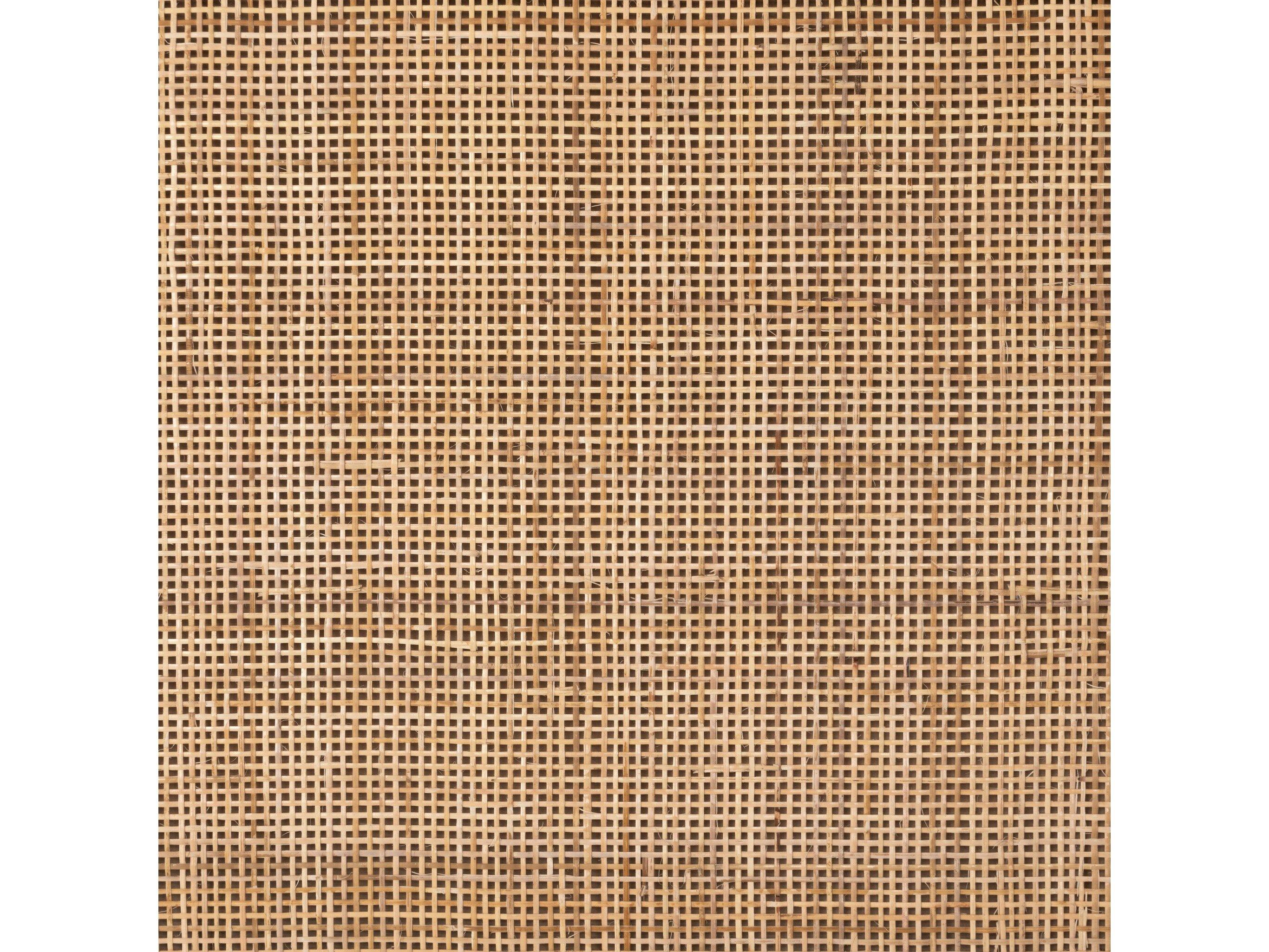 Four Hands Leighton Mango Wood Gunmetal Natural Cane Bar Cabinet