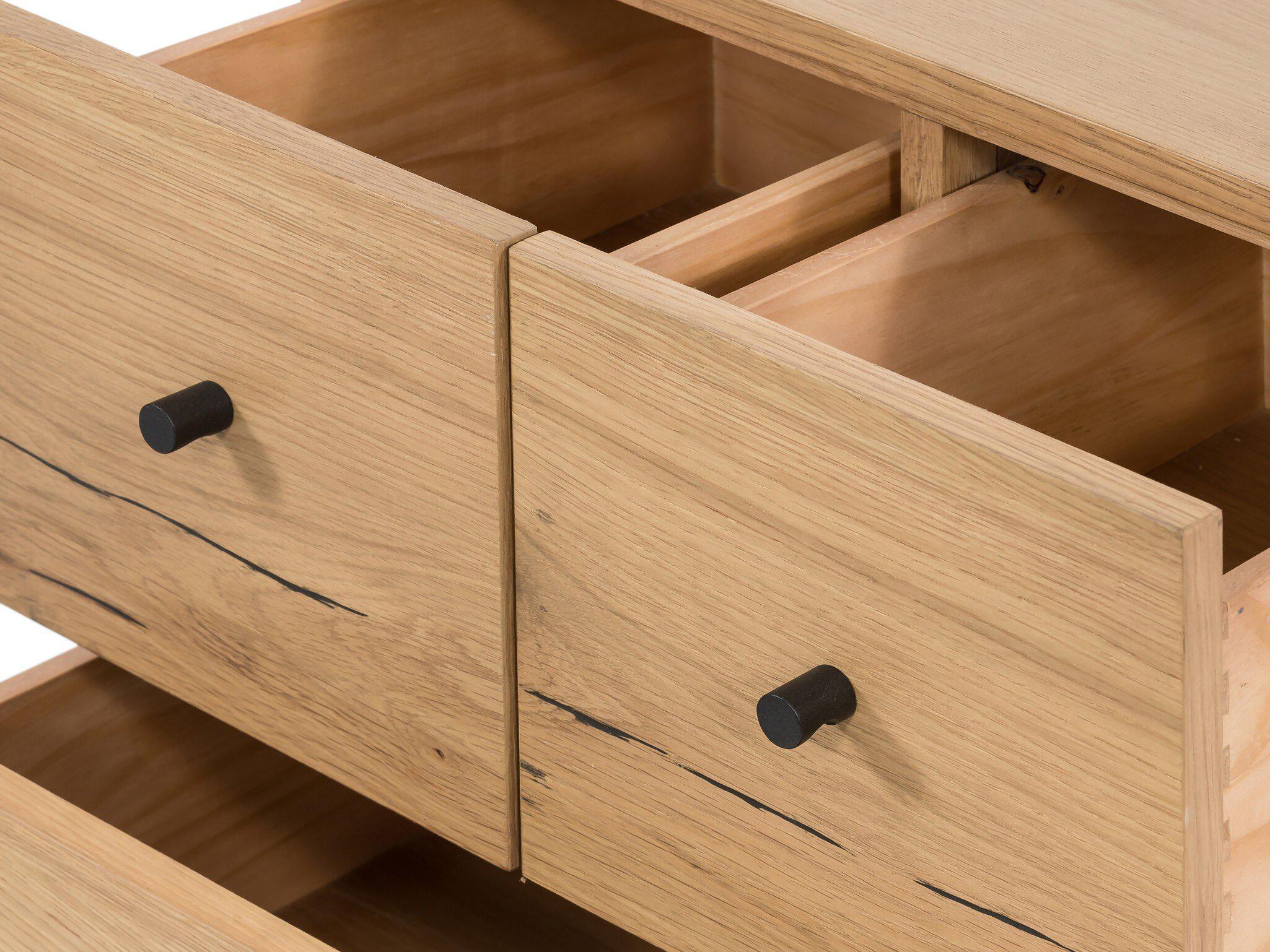 Four Hands Haiden Eaton Light Oak Resin Oak Wood Nightstand