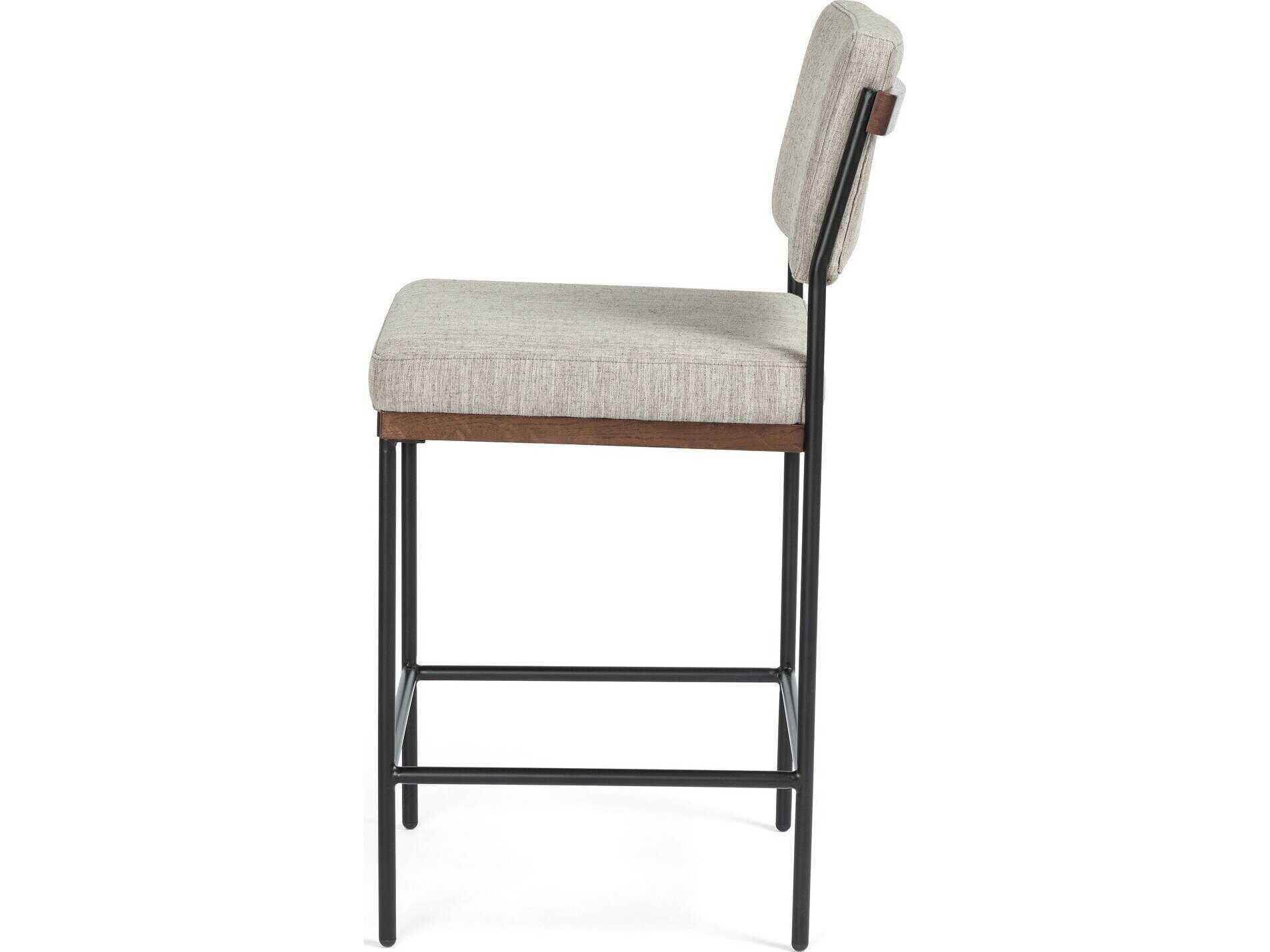 Four Hands Ashford Benton Savile Flannel Counter Stool