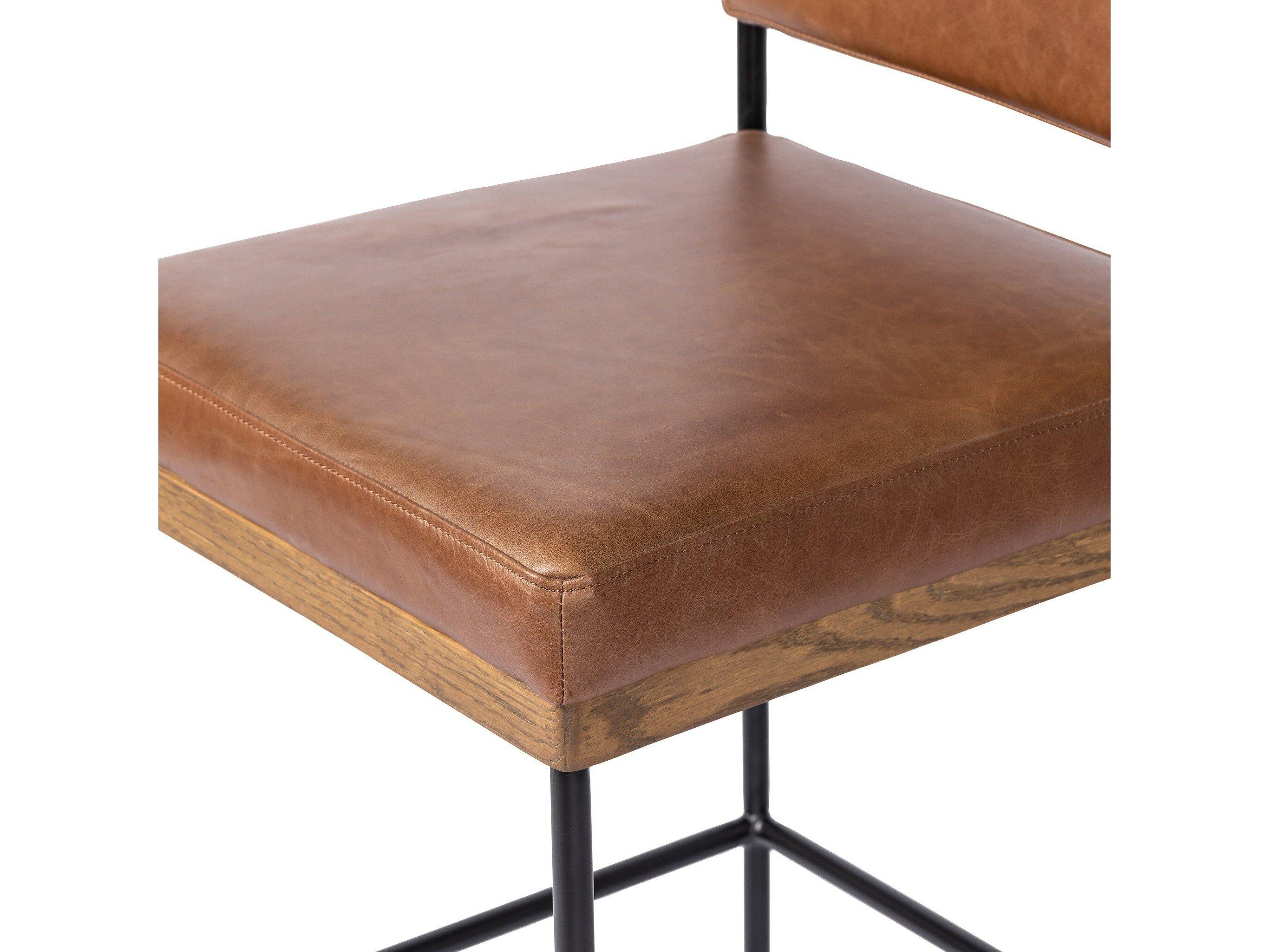 Four Hands Ashford Benton Sonoma Chestnut Counter Stool