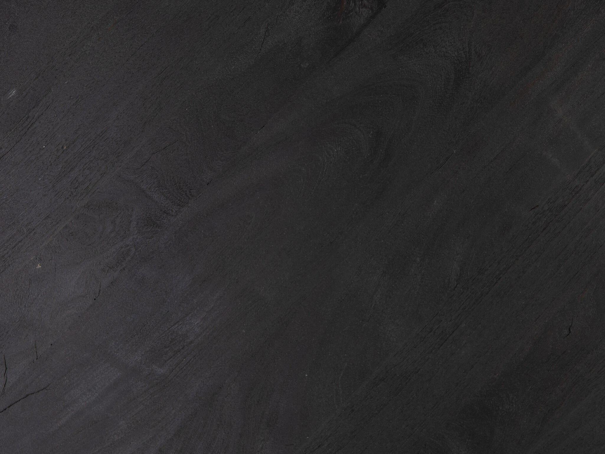 Four Hands Maya Maricopa Round Wood Dark Totem Coffee Table