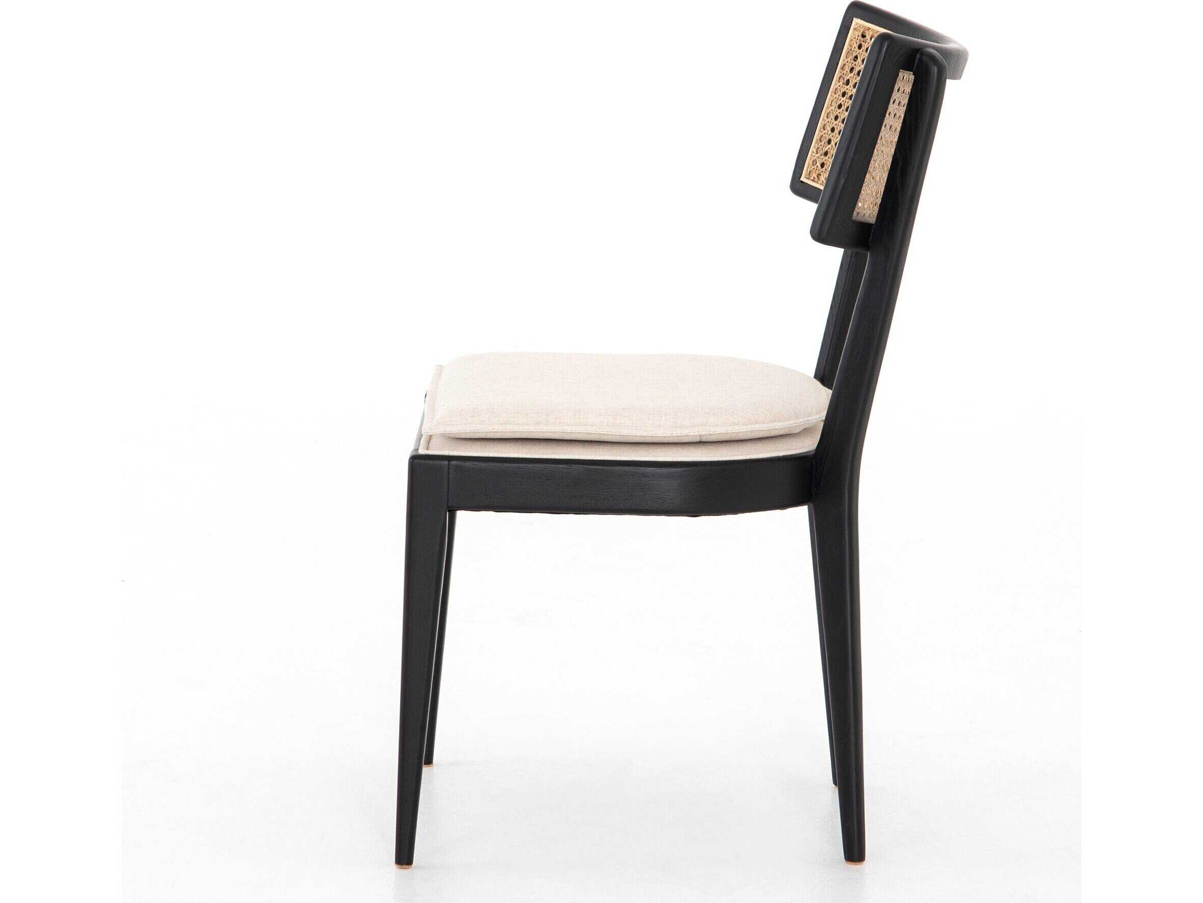 Four Hands Caswell Britt Savile Flax Upholstered Dining Chair