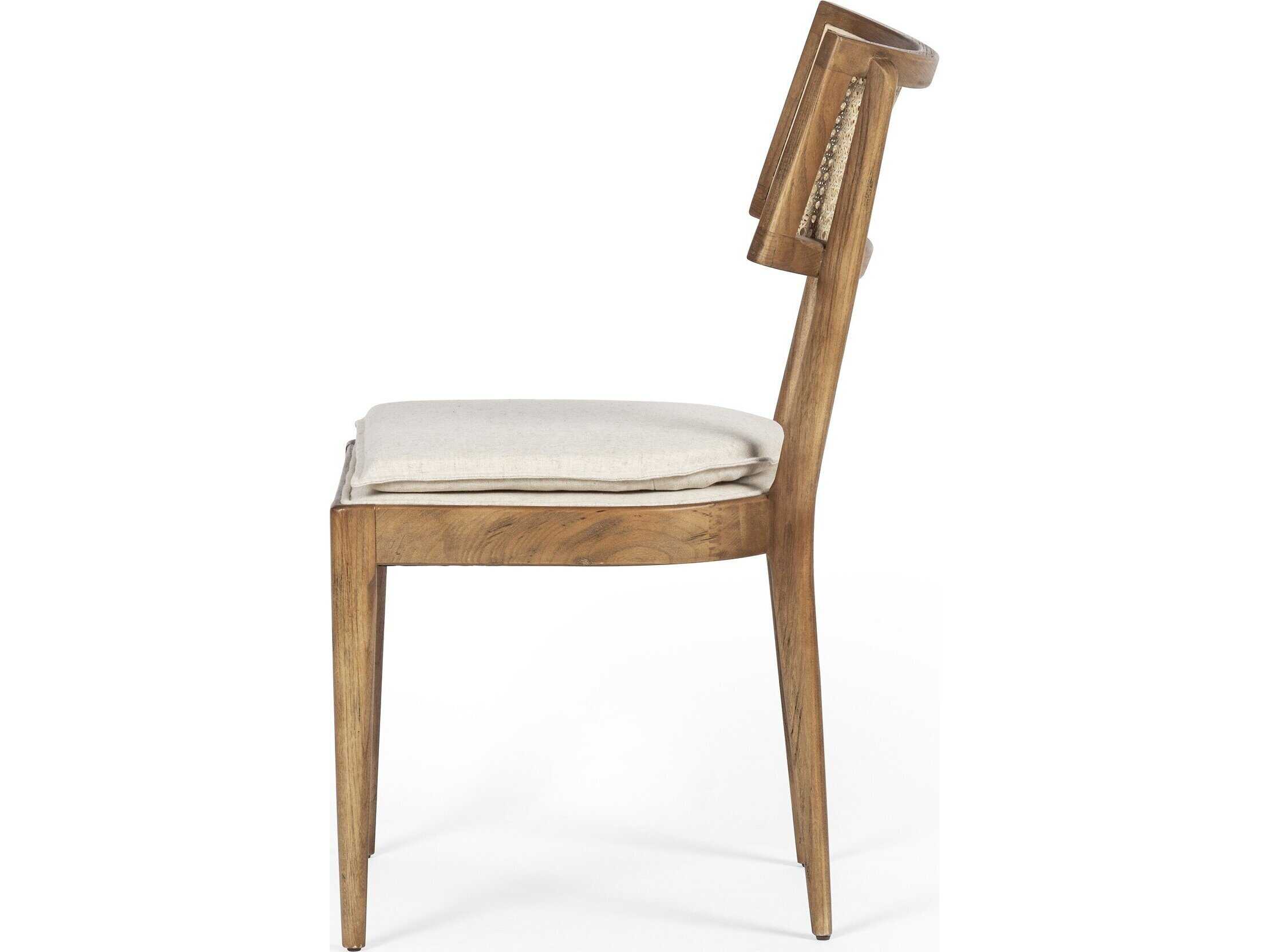 Four Hands Caswell Britt Savile Flax Upholstered Dining Chair