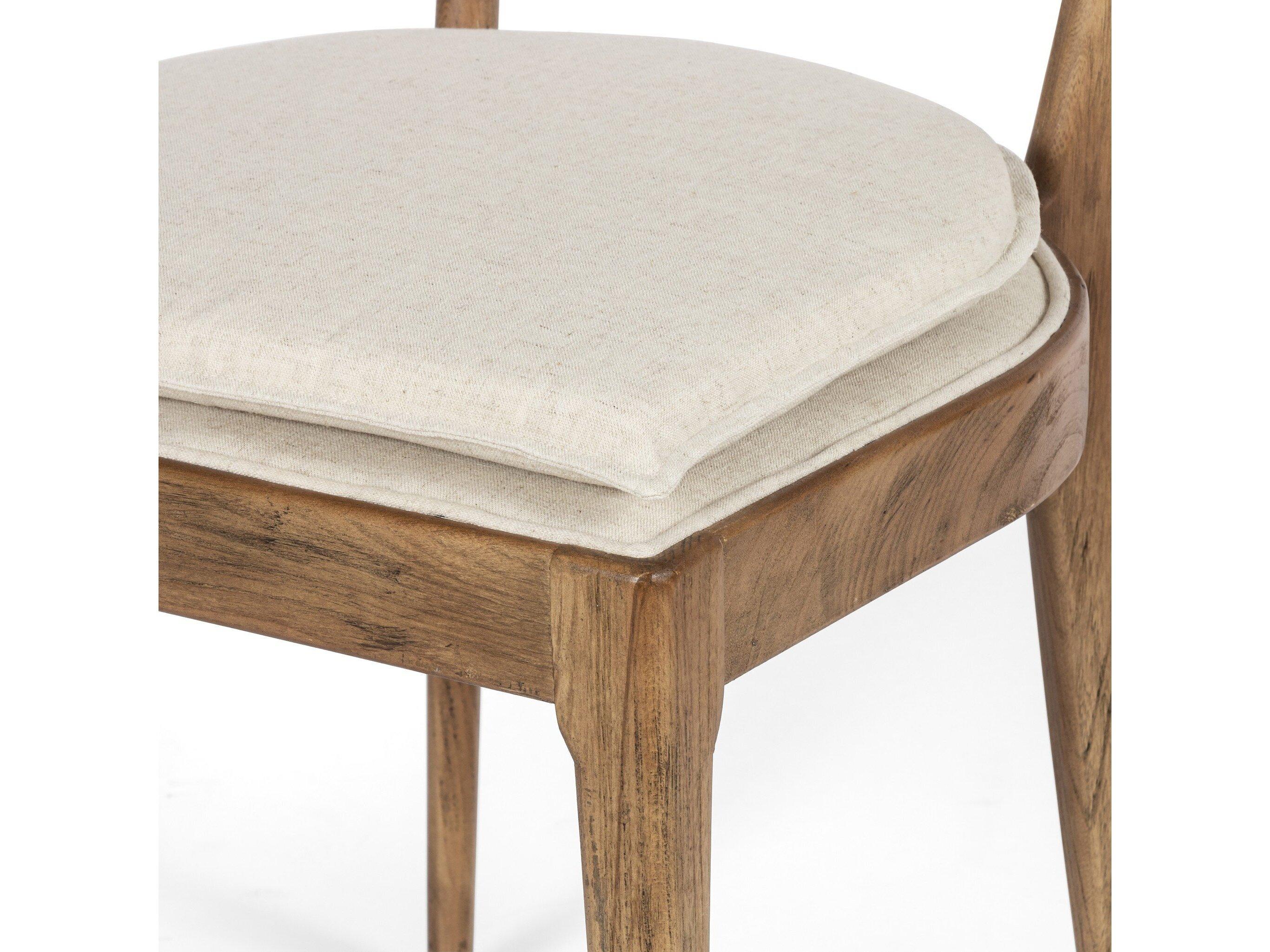 Four Hands Caswell Britt Savile Flax Upholstered Dining Chair