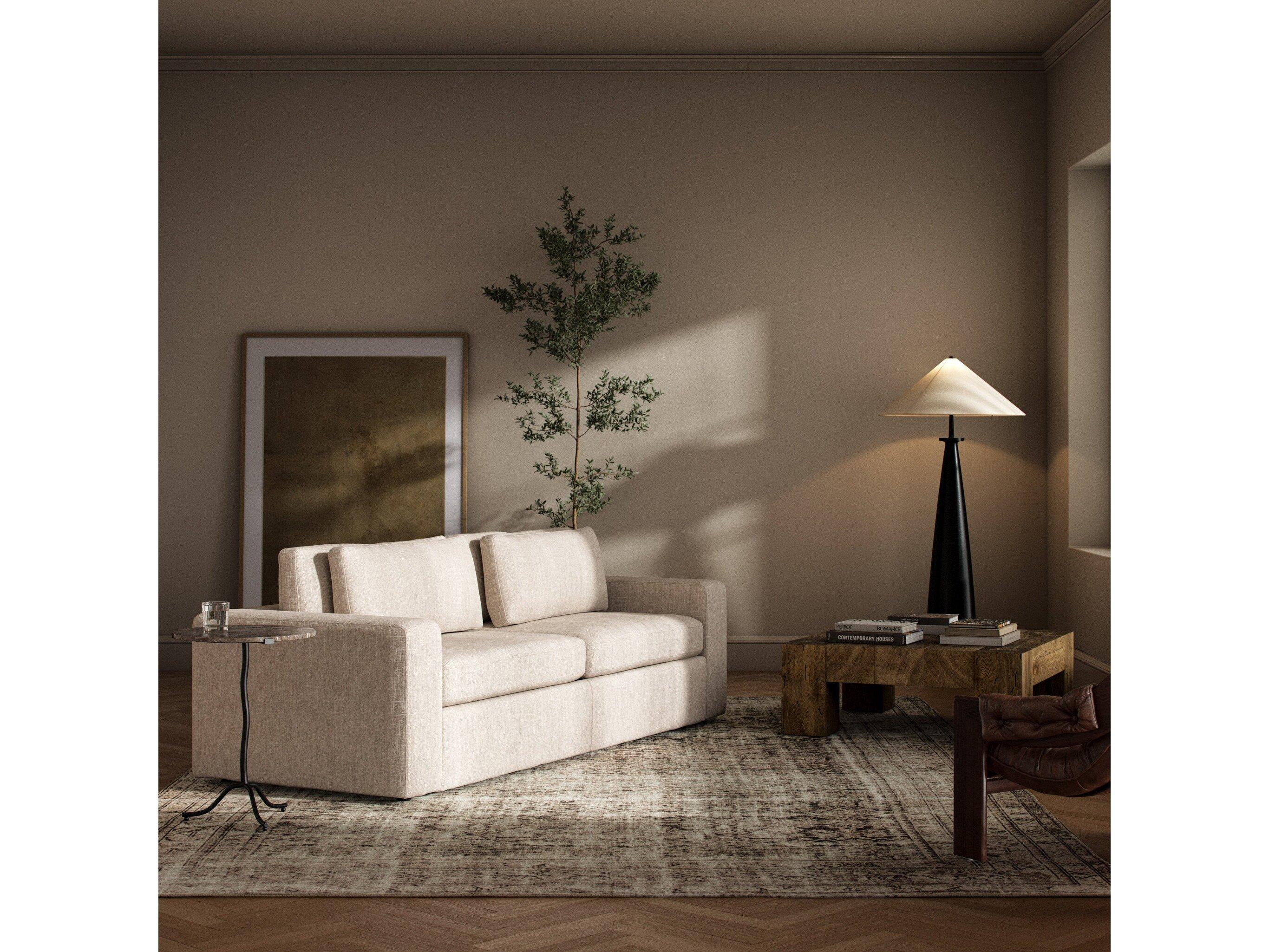 Four Hands Atelier Bloor Essence Natural Upholstered Sofa Bed