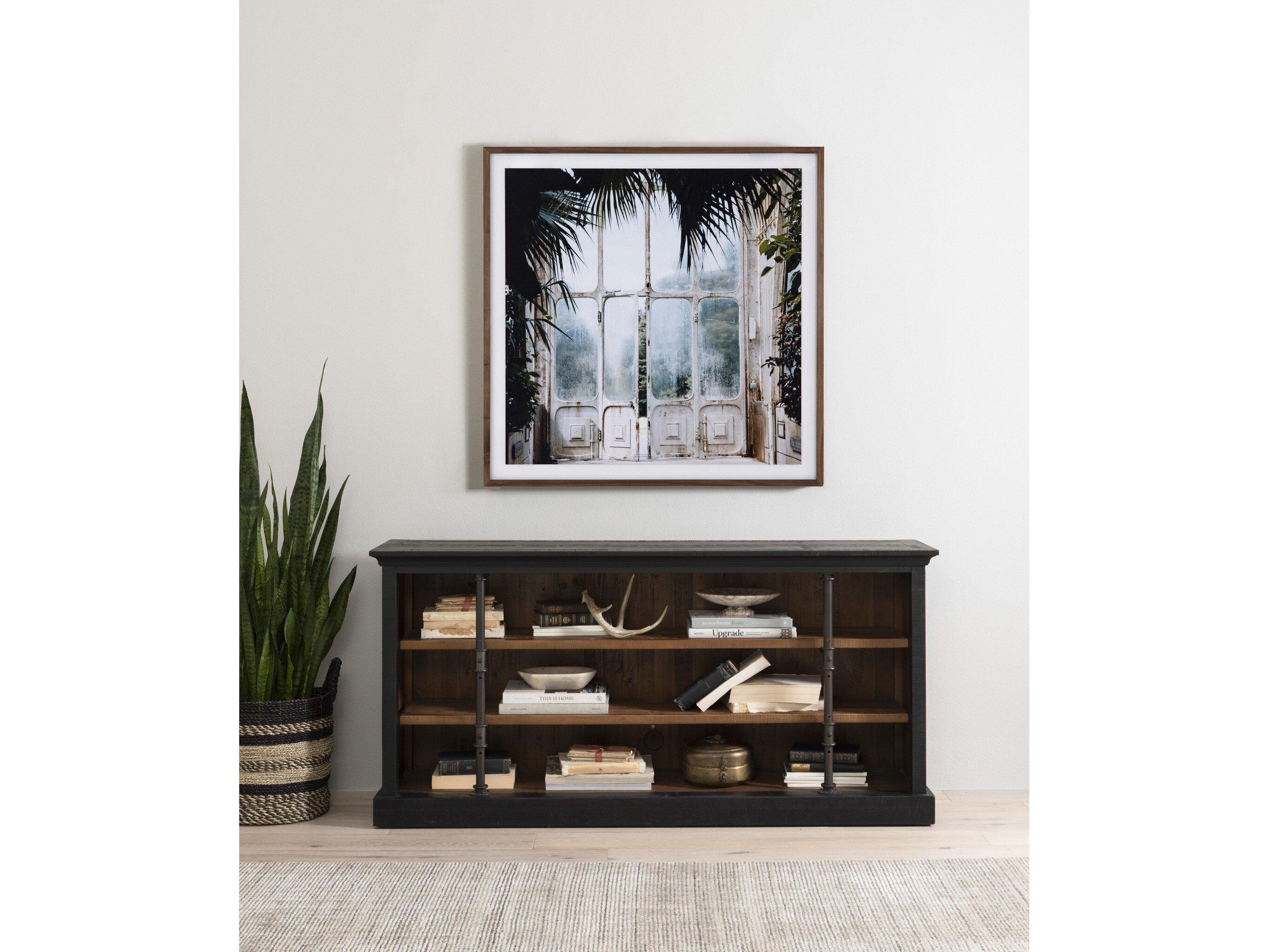 Four Hands Art Studio Acrylic Shadow Box / Walnut / Photo Paper Greenhouse Ii By Annie Spratt Wall Art