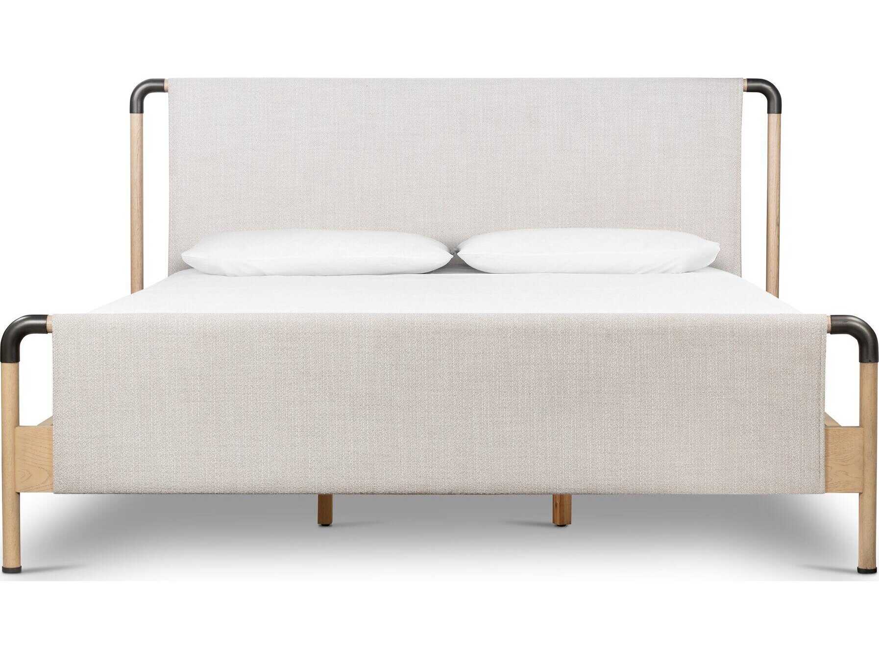 Four Hands Bolton Harriett Bed-Gibson Wheat-King