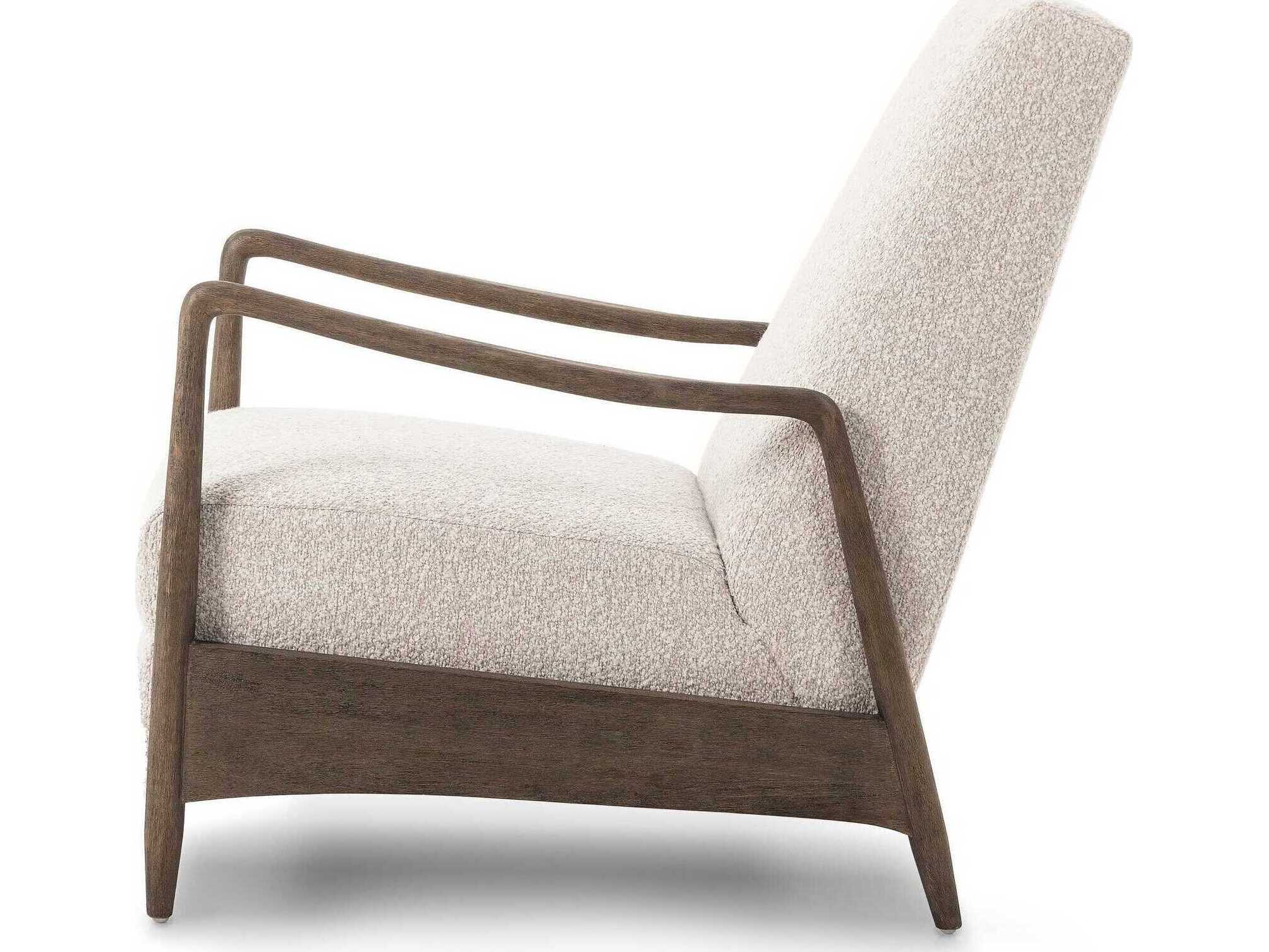 Four Hands Kensington Braden White Accent Chair