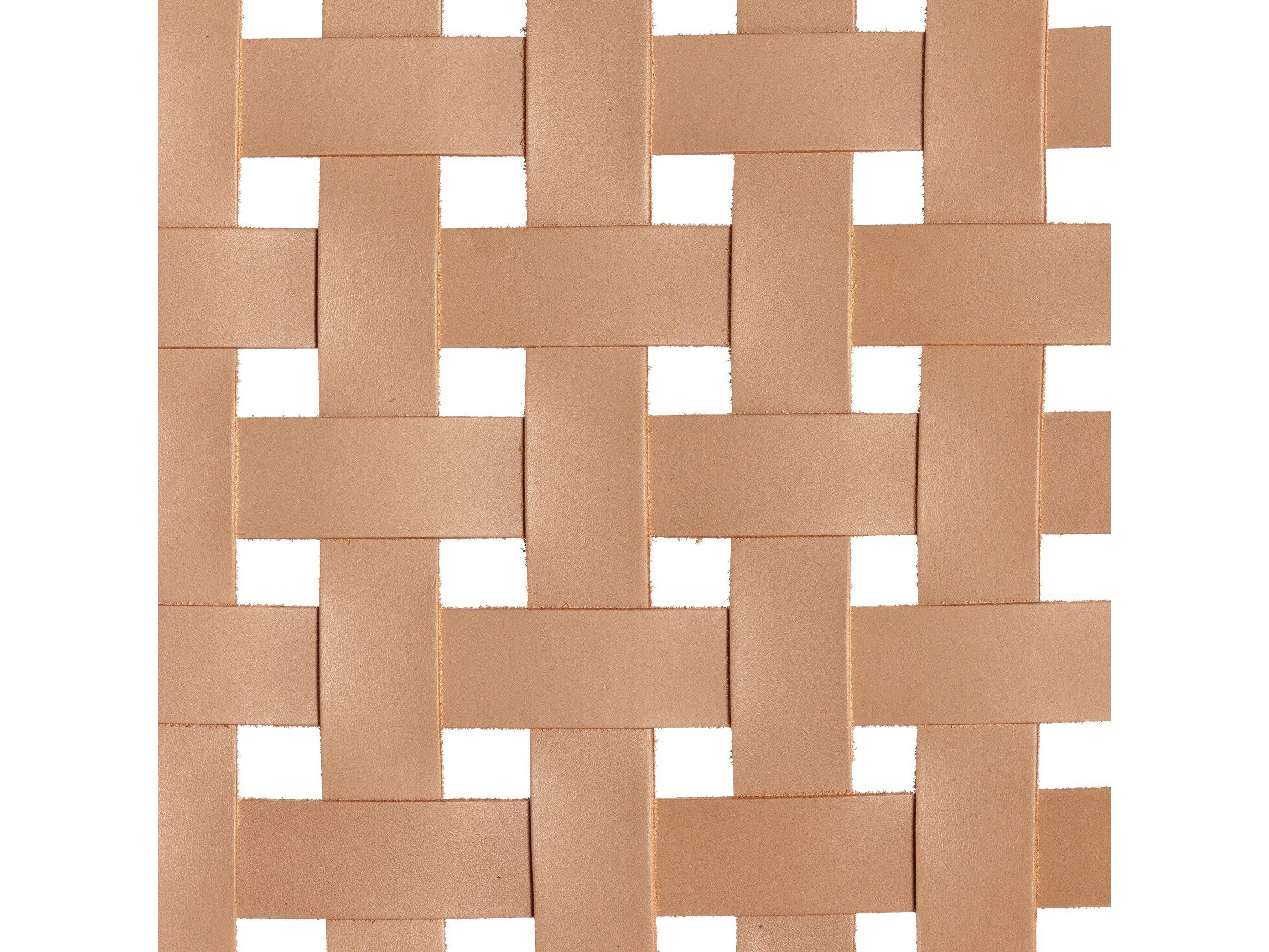 Four Hands Sevilla Garza Leather Natural Gunmetal Counter Stool