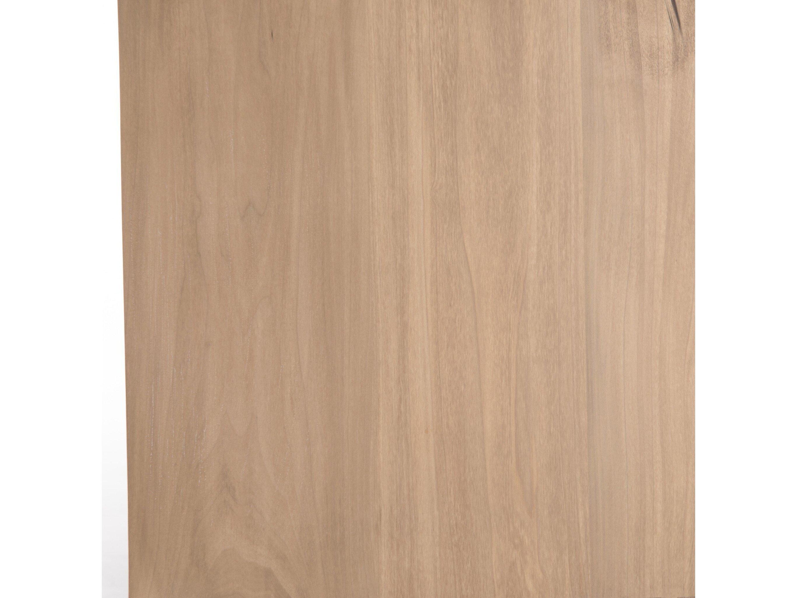 Four Hands Fulton Isador 74" Poplar Wood Dry Wash Natural Iron Toffee Sideboard