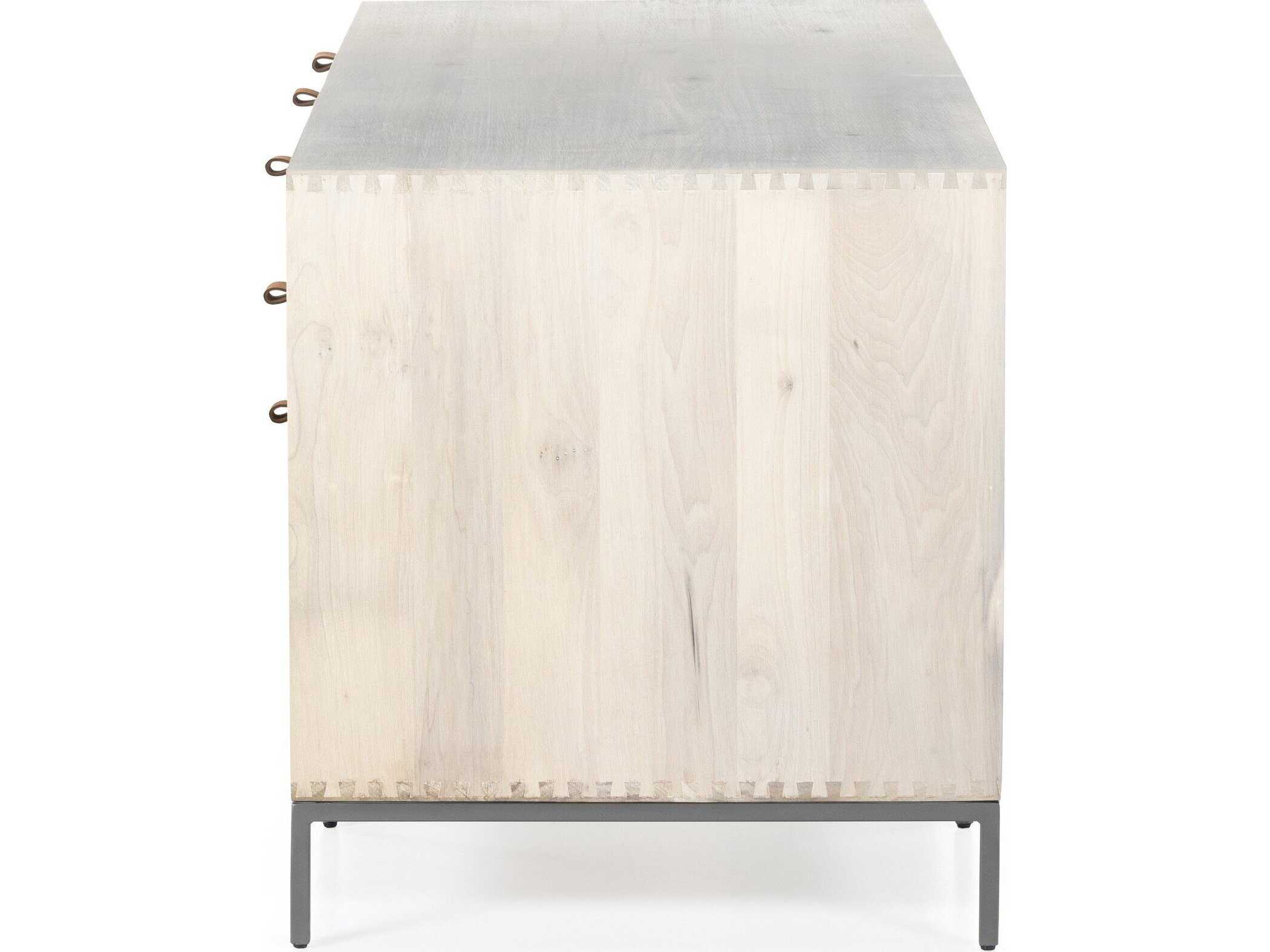 Four Hands Fulton Trey Dove Poplar  Wood Executive Desk