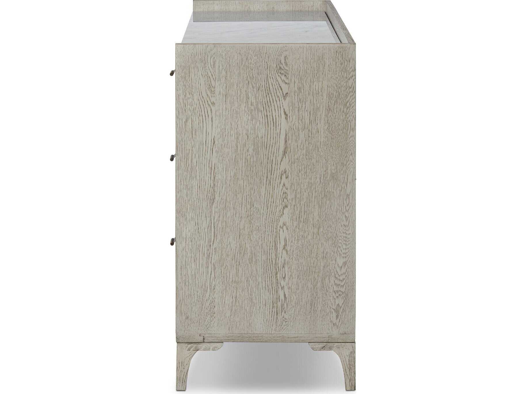 Four Hands Haiden Viggo 6-Drawers Oak Wood Double Dresser