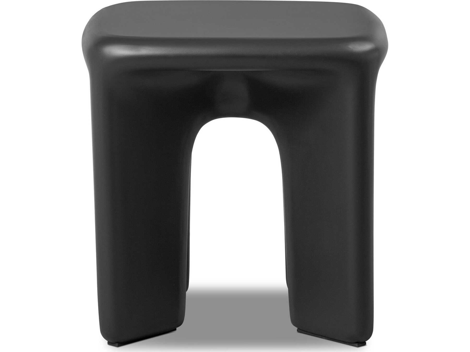 Four Hands Thayer Dante Black Concrete End Table