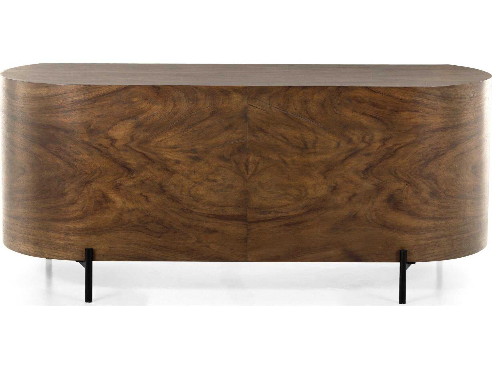 Four Hands Wesson Lunas Caramel Guanacaste Executive Desk