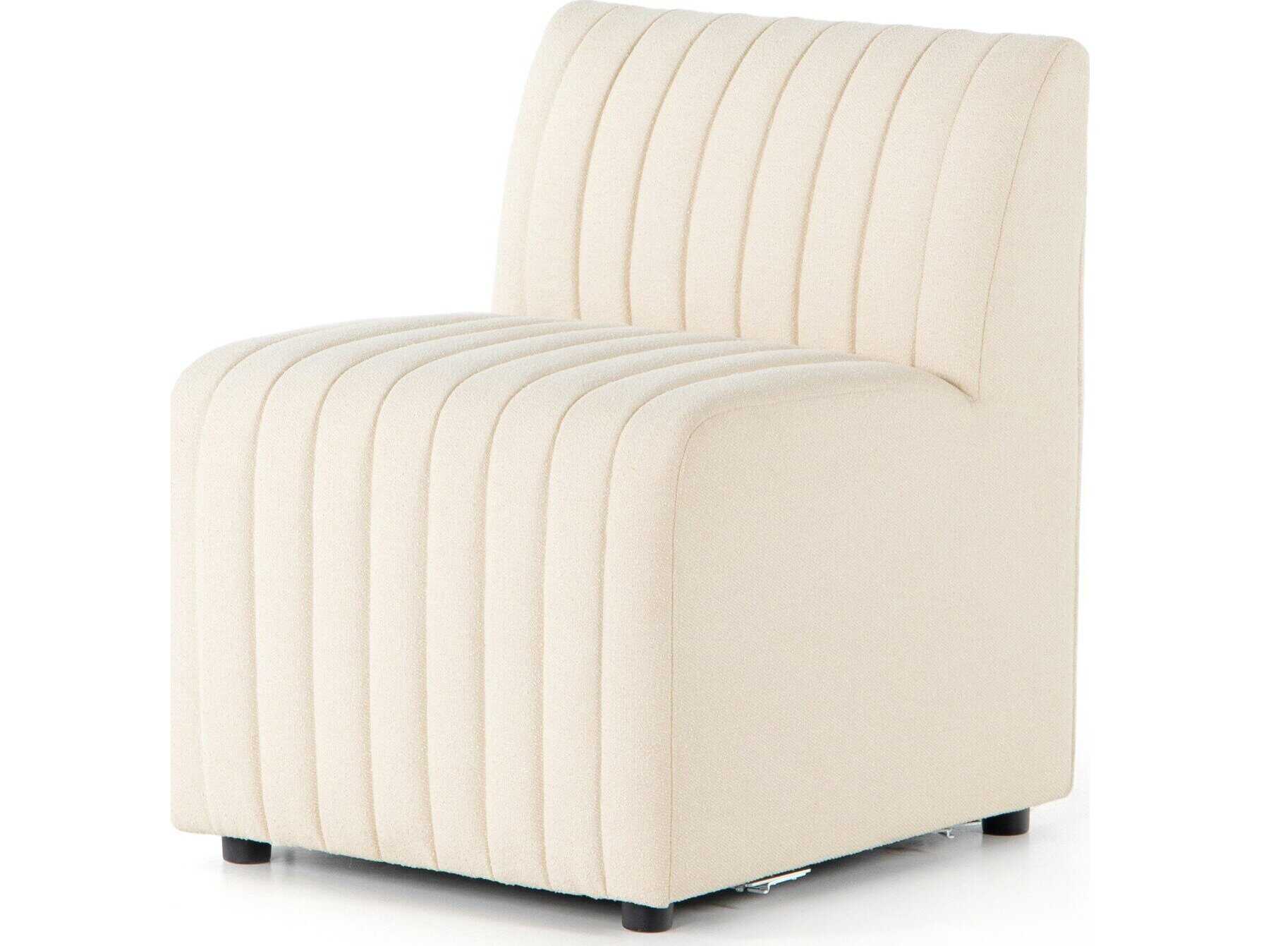 Four Hands Grayson Augustine Beige Upholstered Side Dining Chair