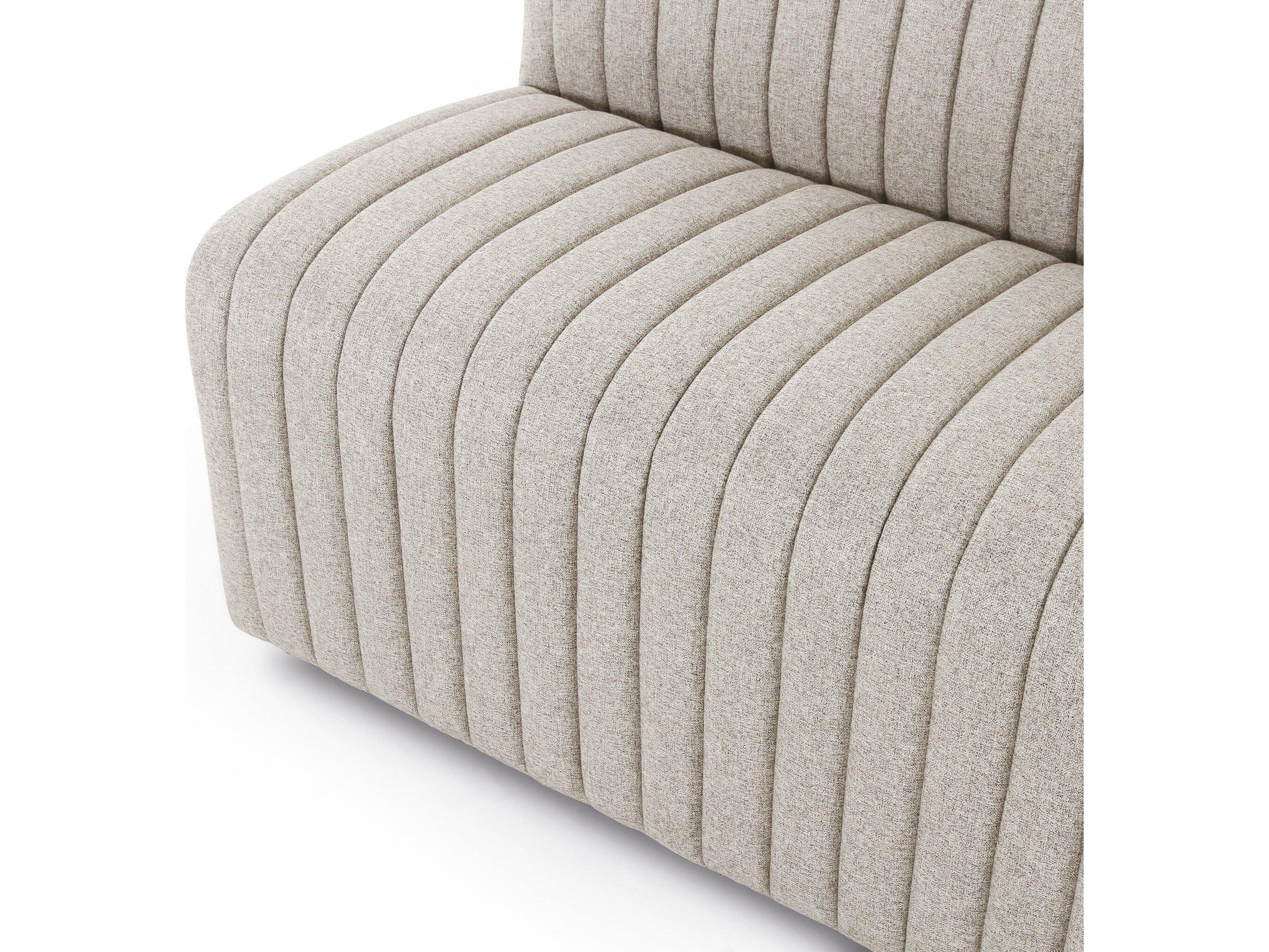 Four Hands Grayson Augustine Orly Natural Upholstered Dining Bench