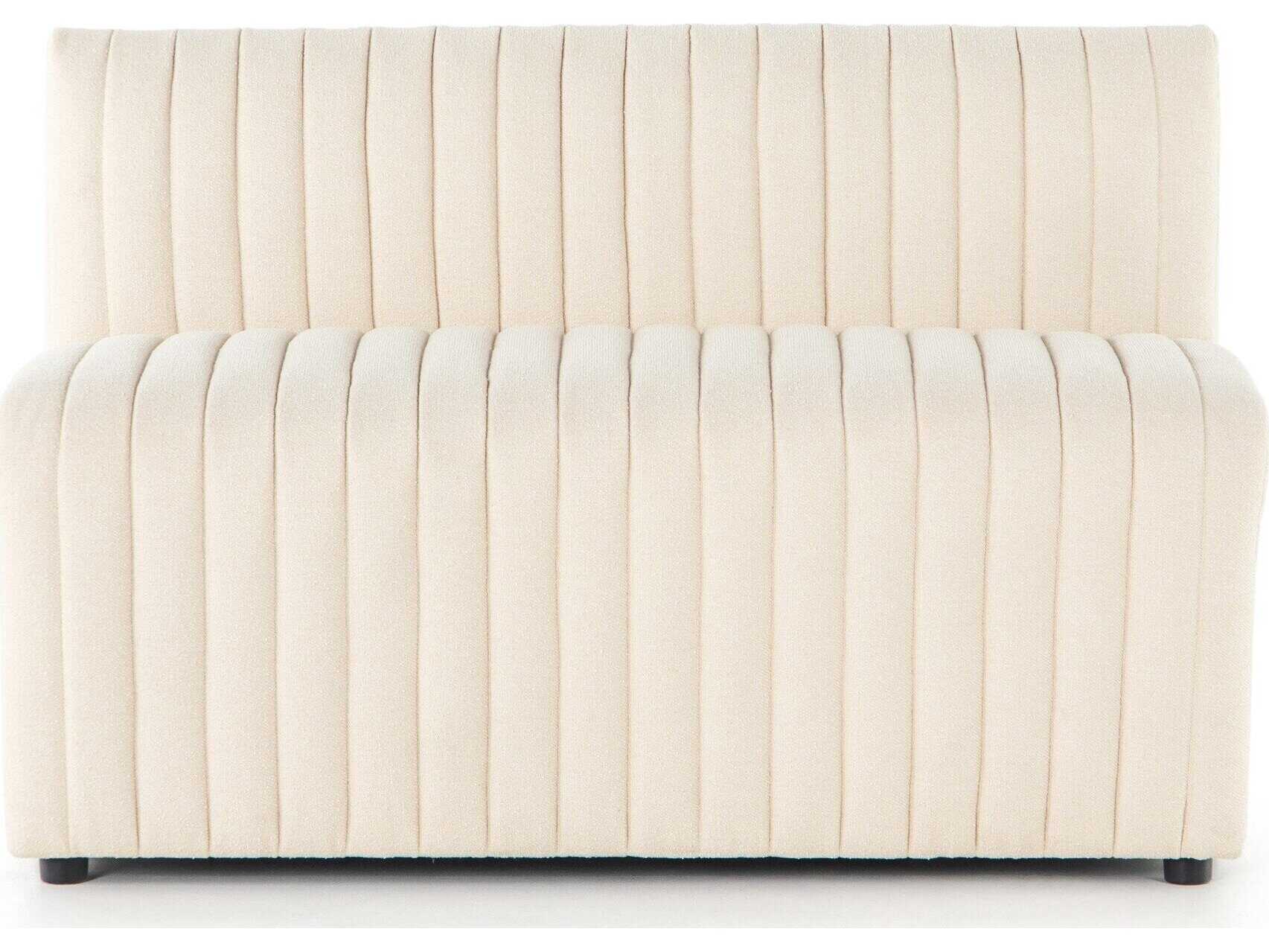 Four Hands Grayson Capri Oatmeal Cream Upholstered Accent Bench