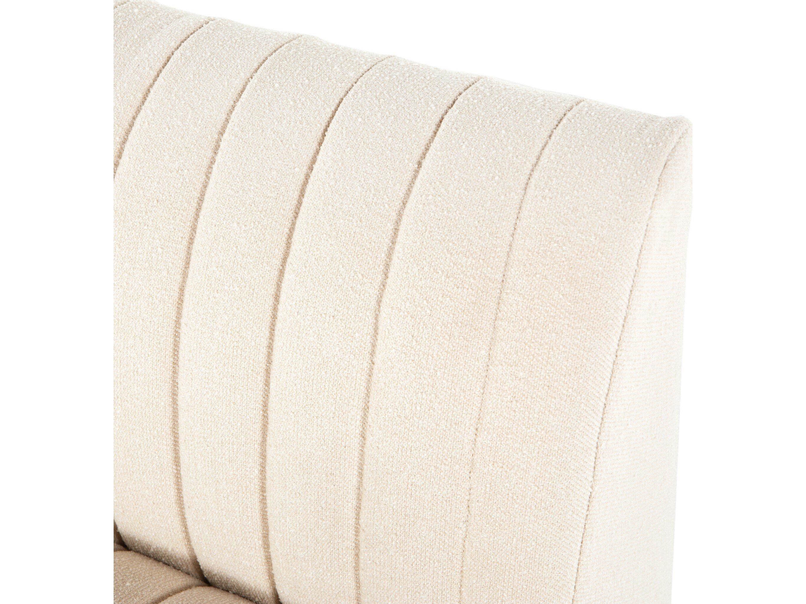 Four Hands Grayson Capri Oatmeal Cream Upholstered Accent Bench