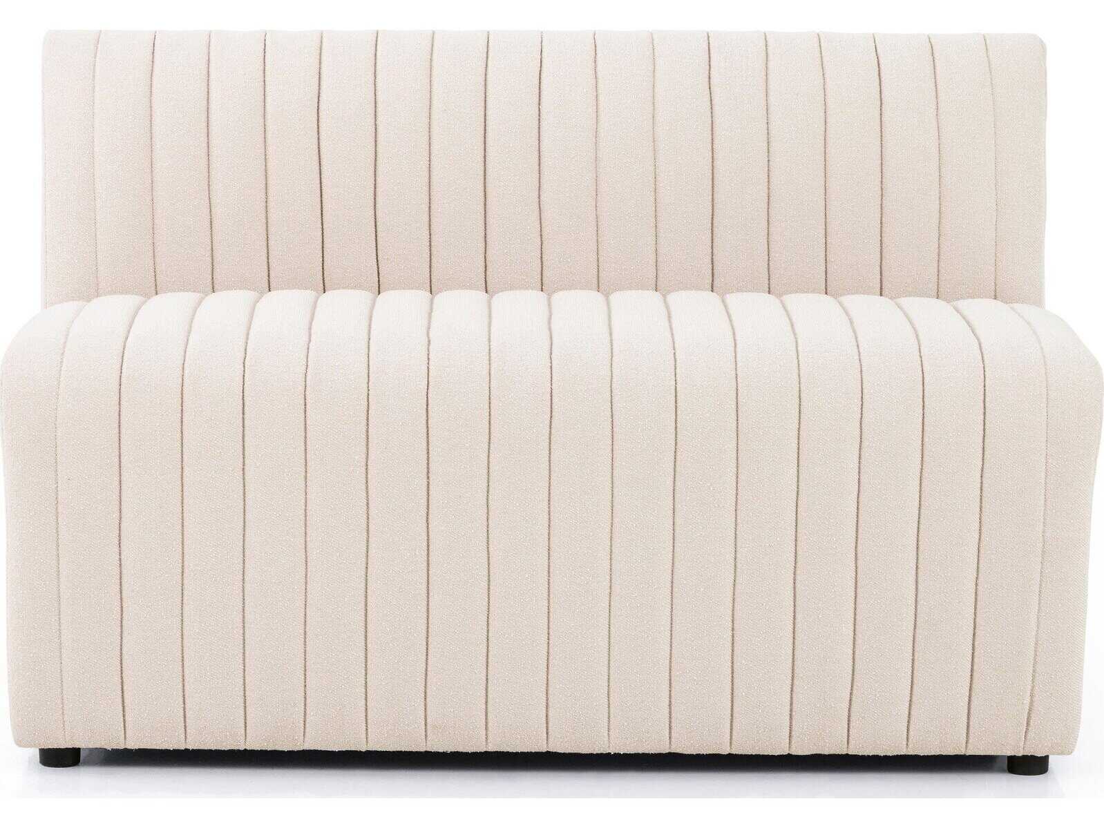 Four Hands Grayson Capri Oatmeal Cream Upholstered Accent Bench