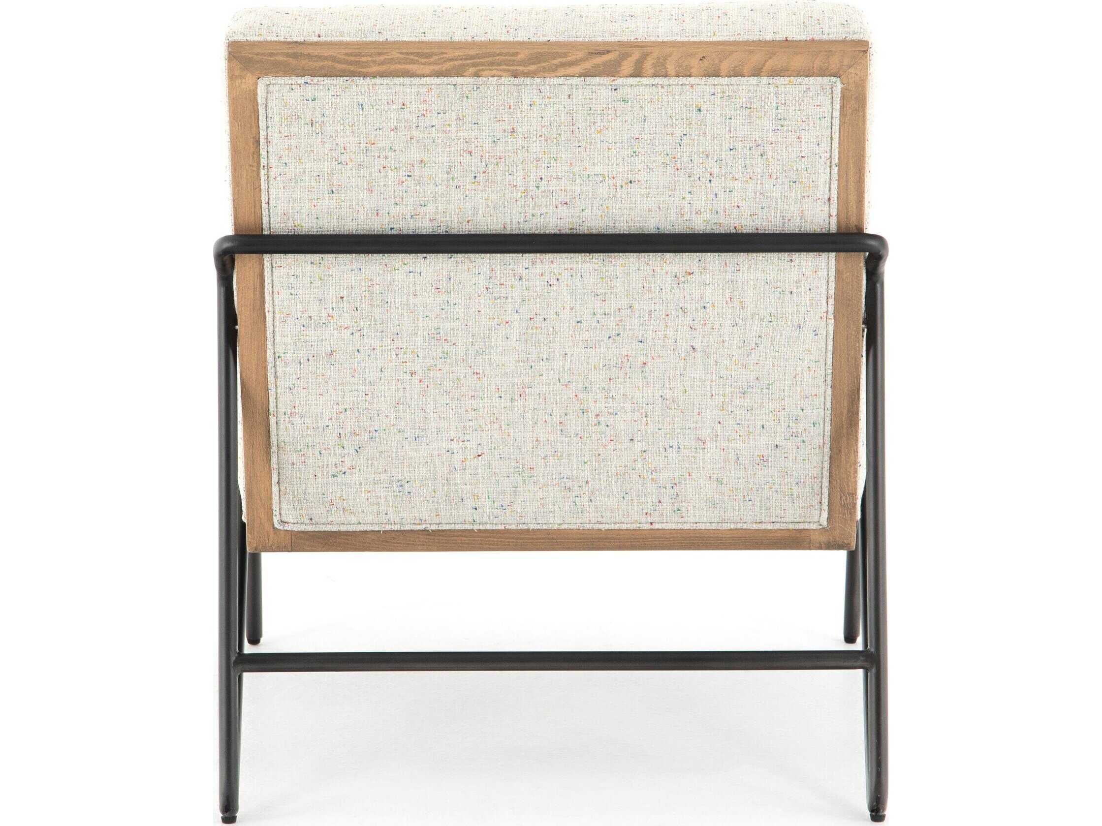 Four Hands Westgate Romy Gray Fabric Accent Chair