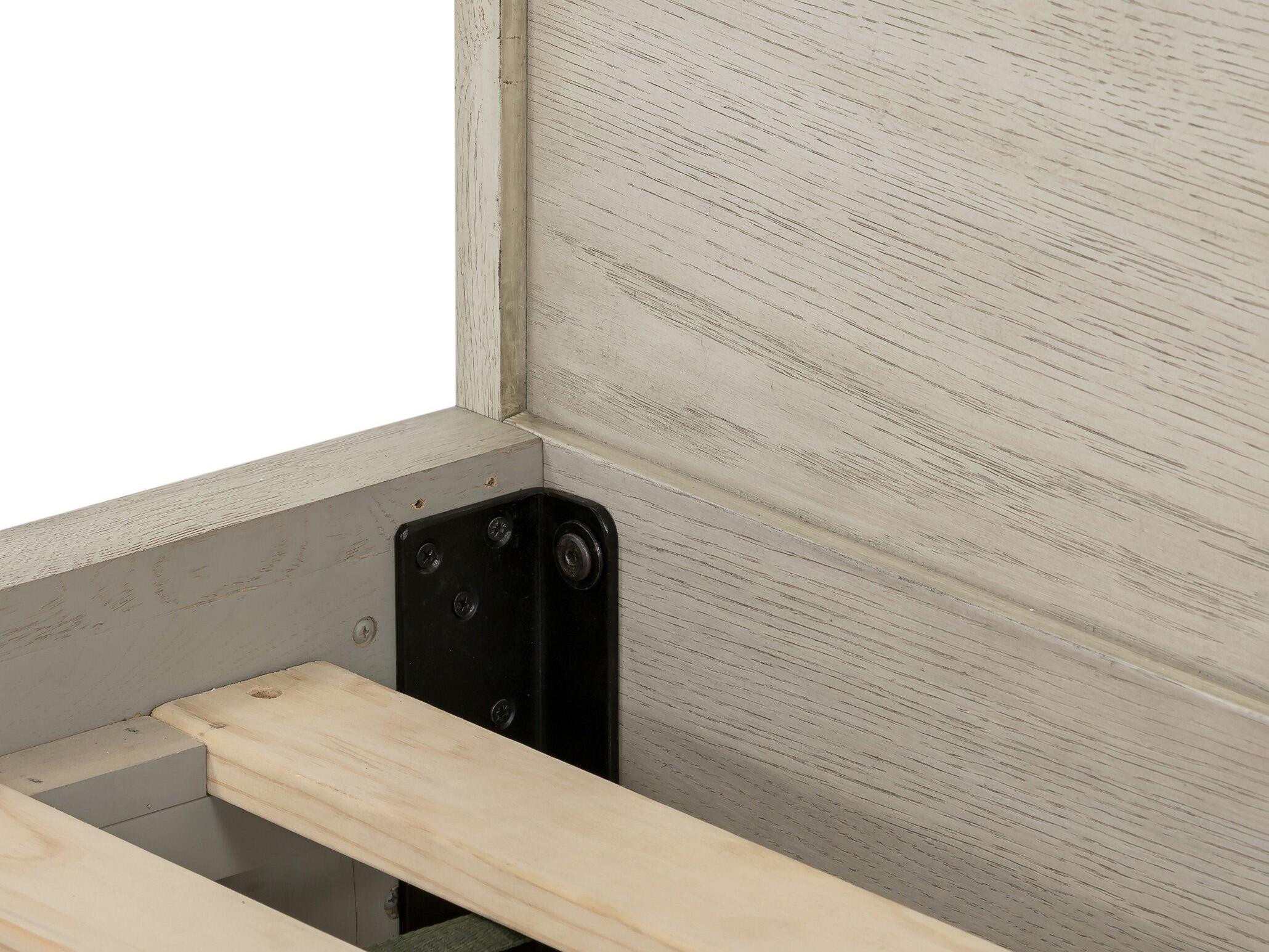 Four Hands Haiden Viggo White Oak Wood King Platform Bed