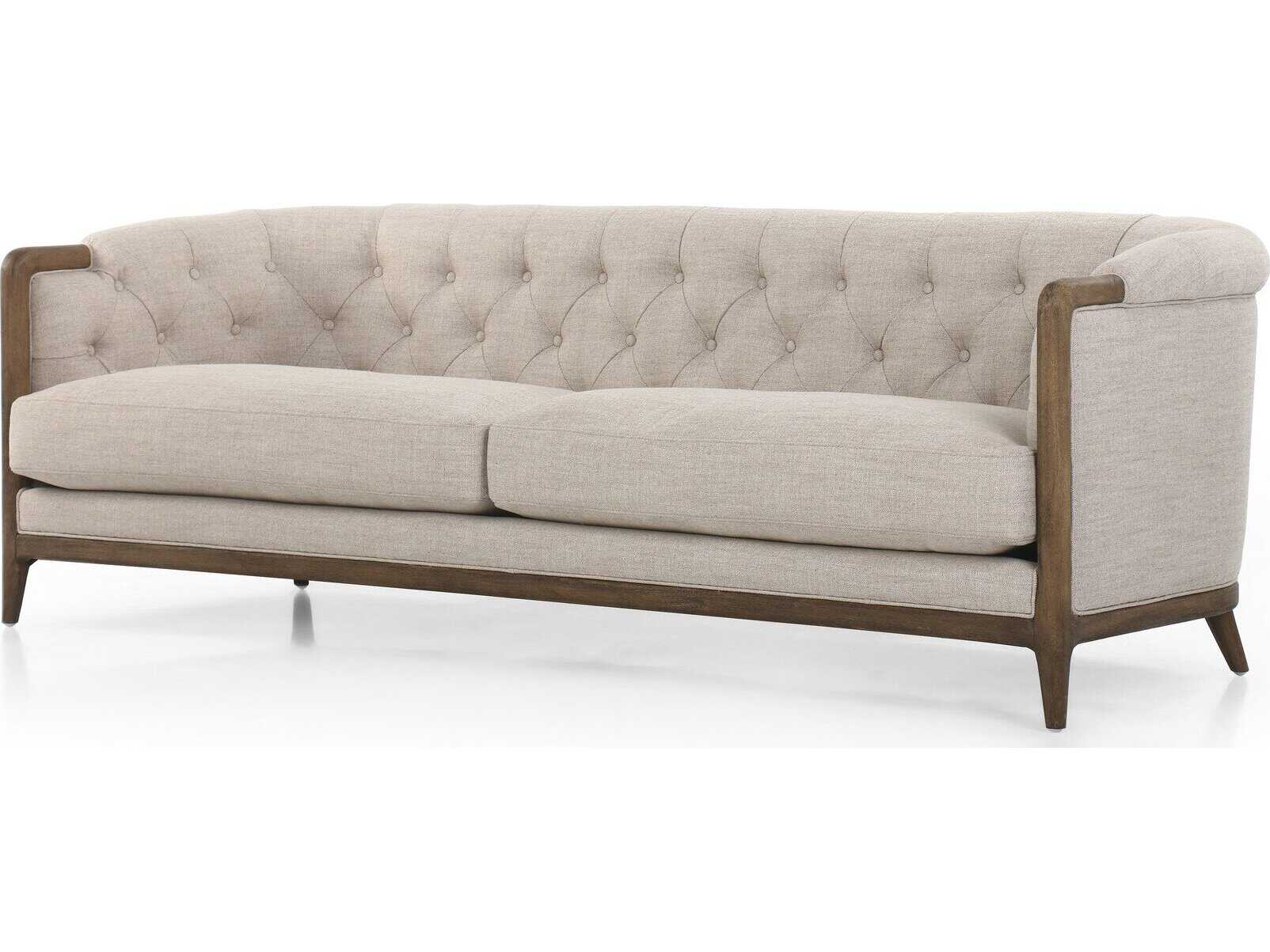 Four Hands Kensington Ellsworth Gray Upholstered Sofa