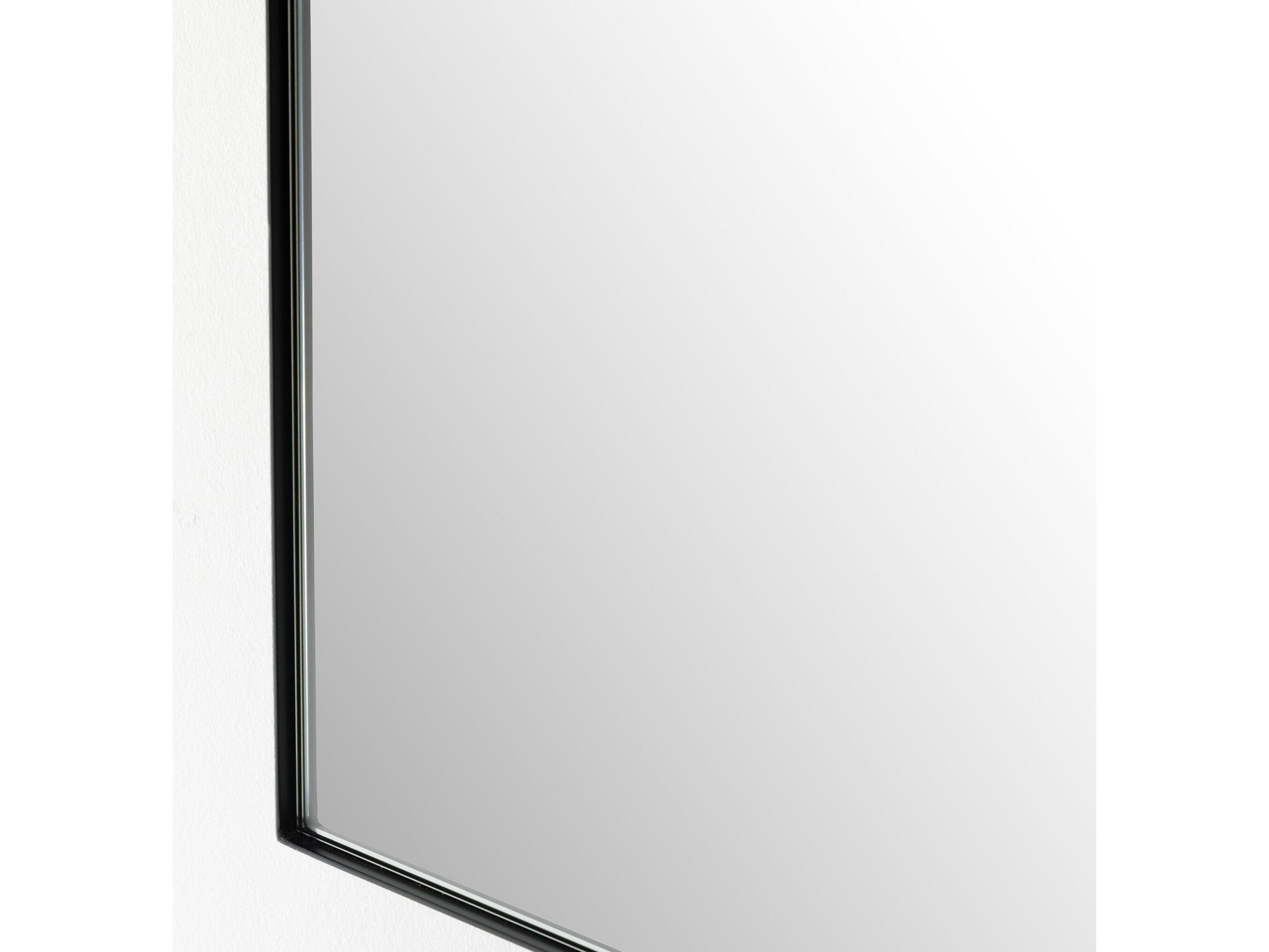Four Hands Marlow Georgina Iron Matte Black  Small Mirror